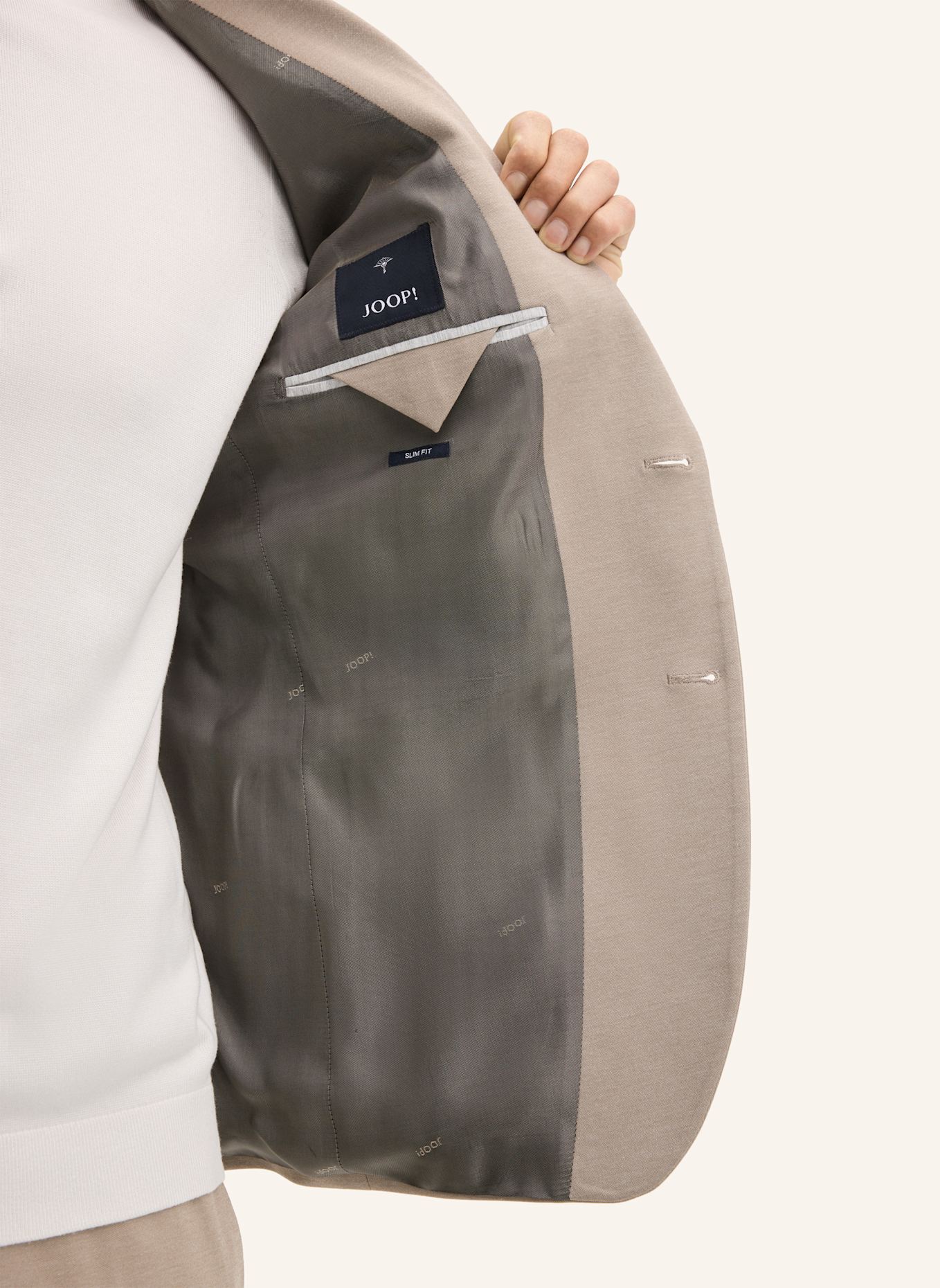 JOOP! Sakko Slim Fit: BEIGE