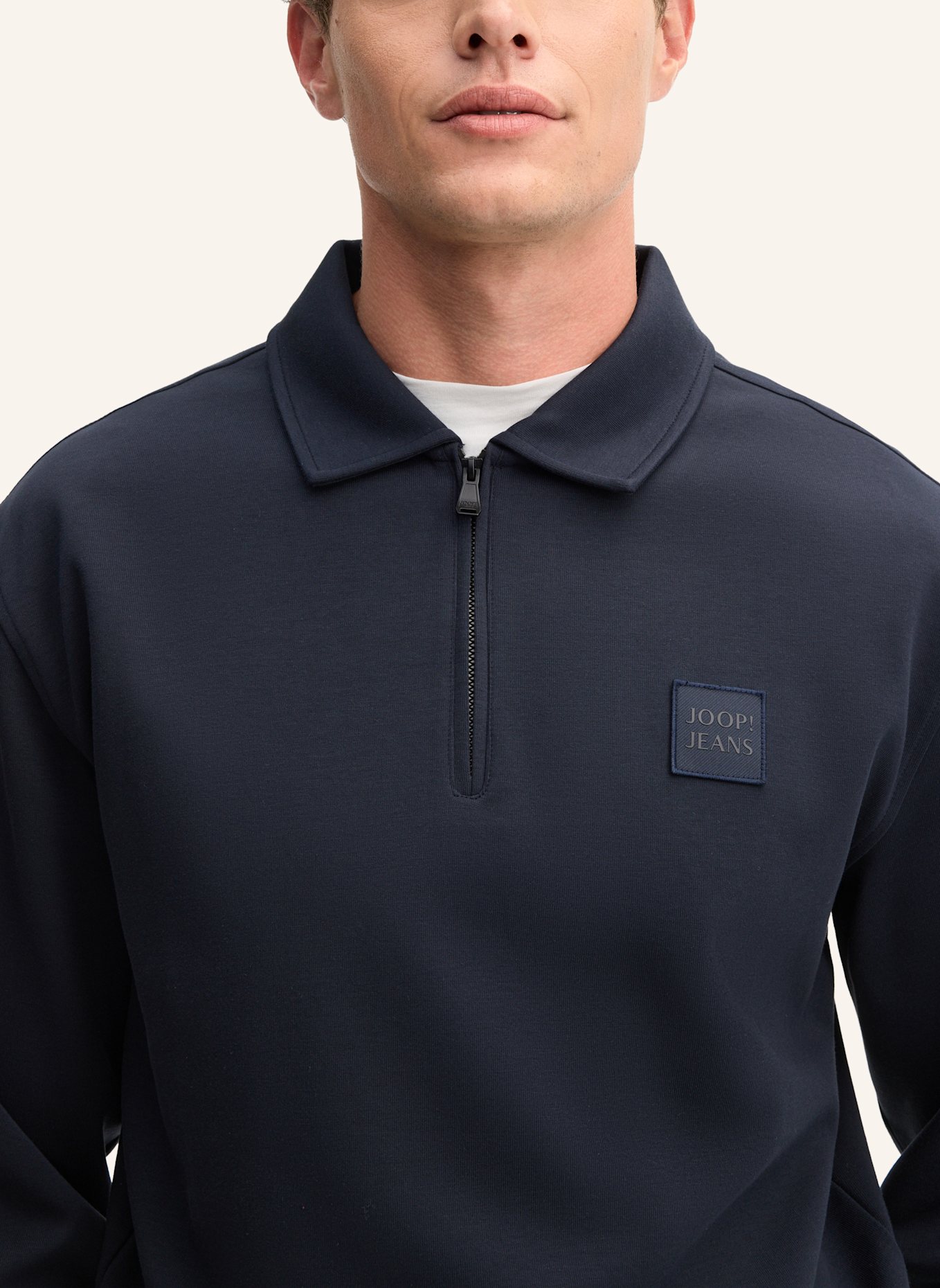 JOOP! JEANS Sweatjacke: DUNKELBLAU