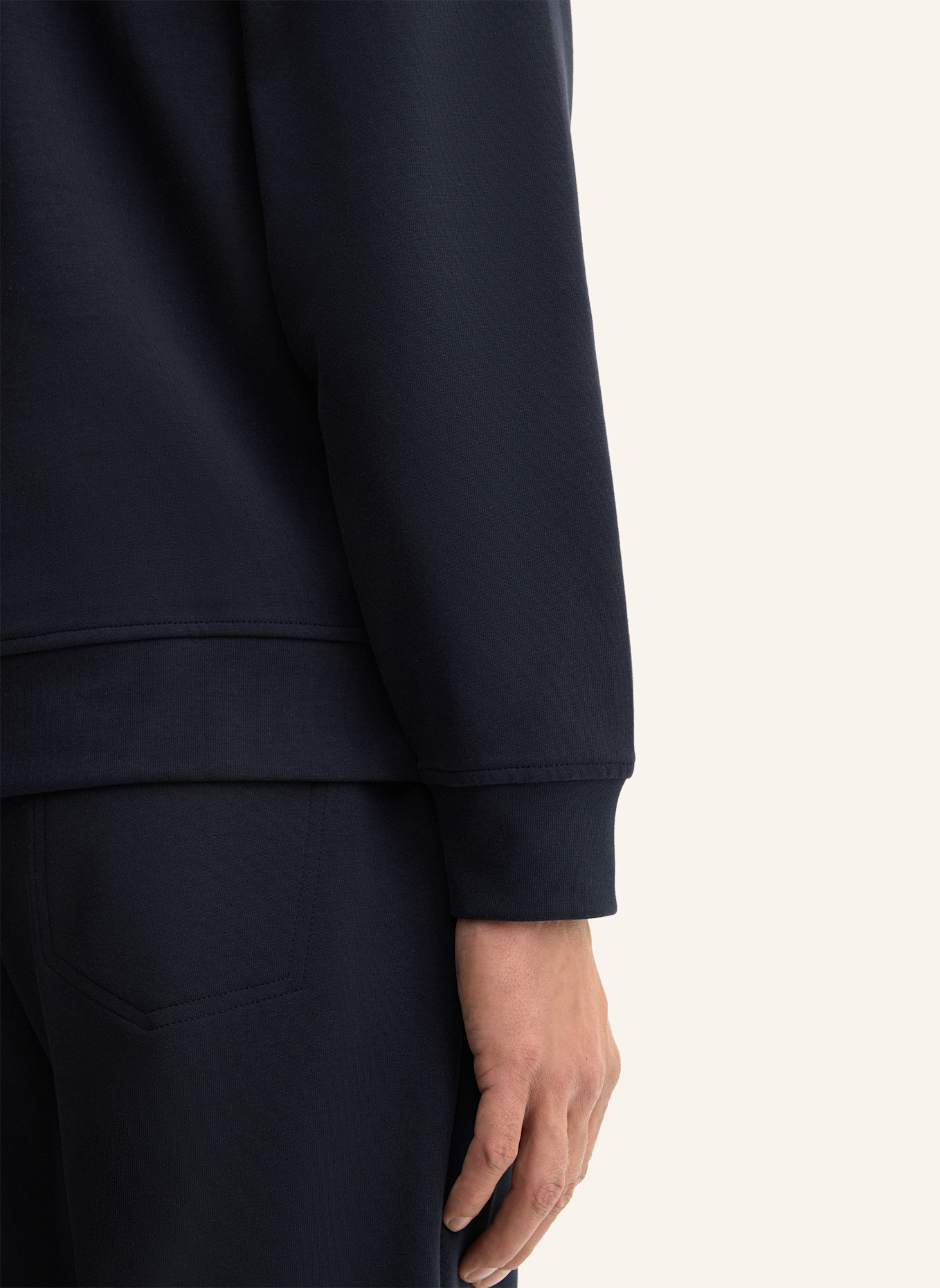 JOOP! JEANS Sweatjacke: DUNKELBLAU