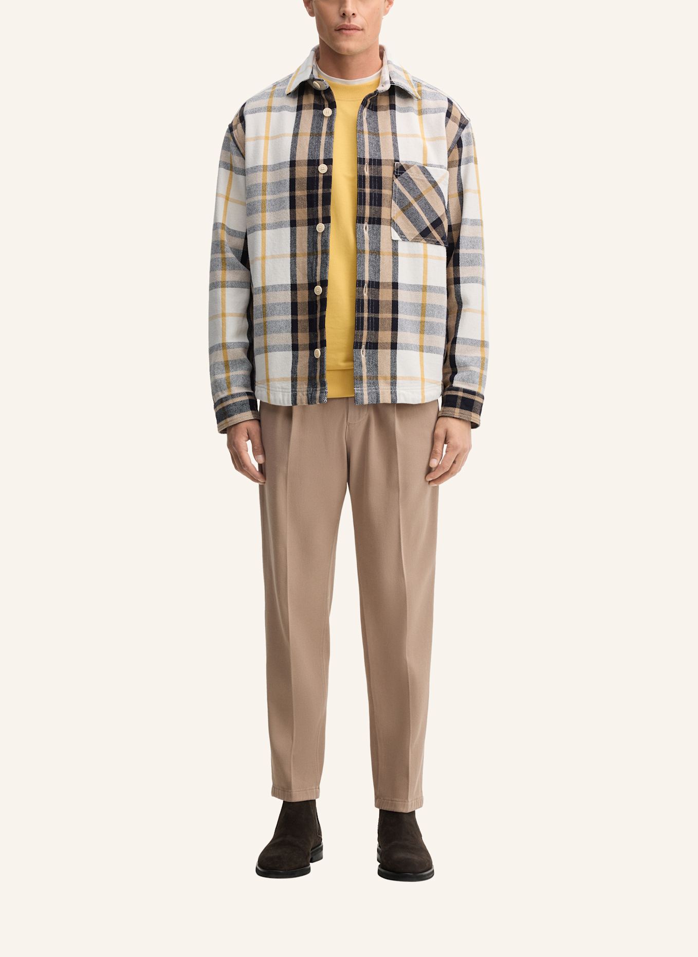 JOOP! JEANS Chino LEAD Loose Fit: BEIGE