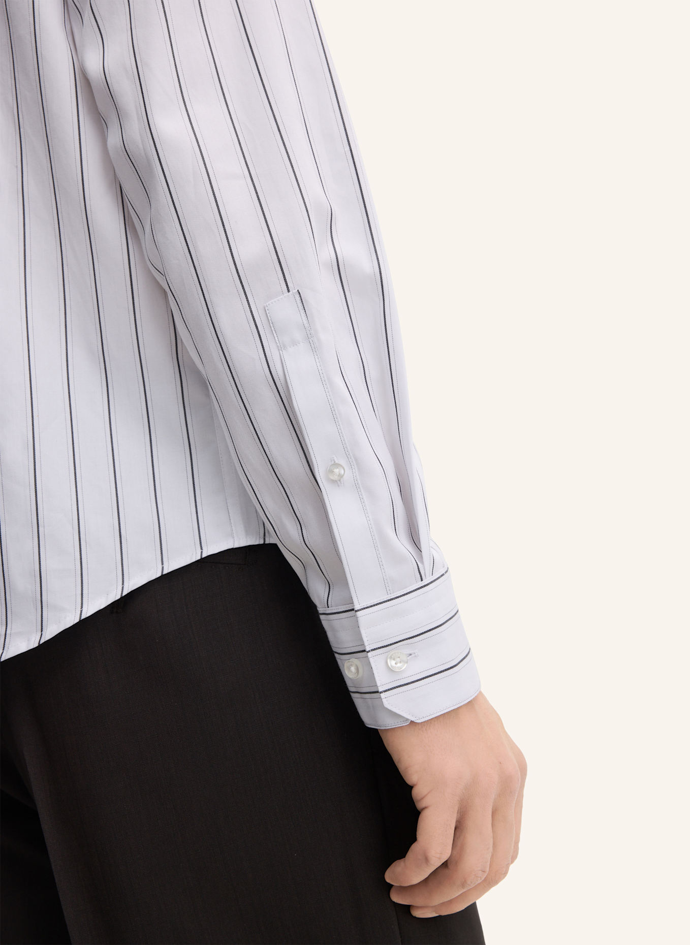 JOOP! Hemd Loose Fit: WEISS