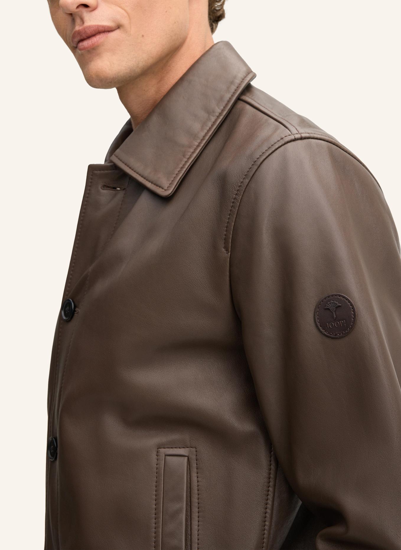 JOOP! Lederjacke: BRAUN