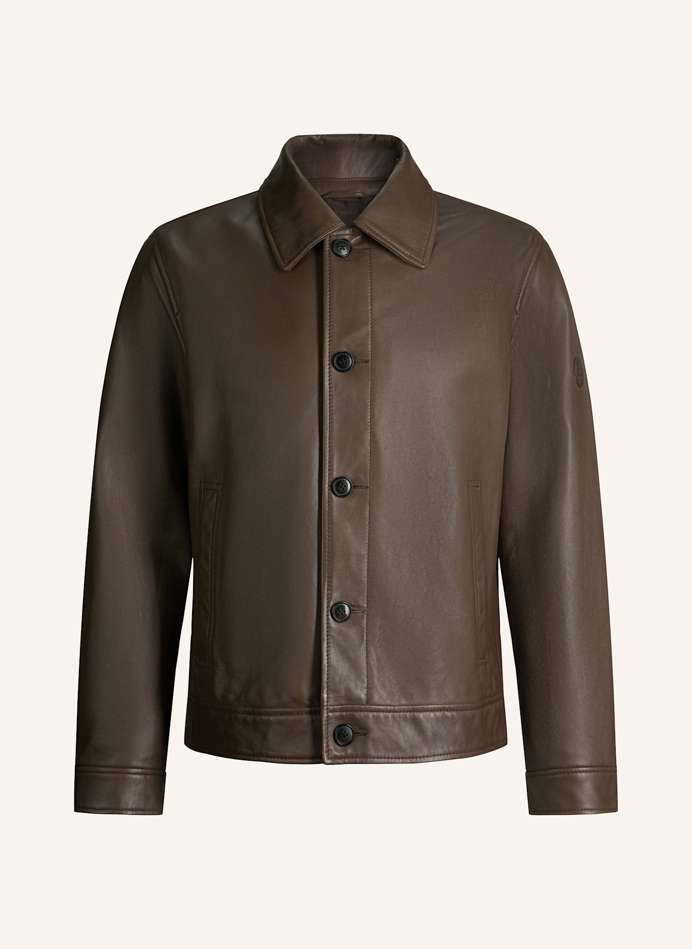 JOOP! Lederjacke: BRAUN