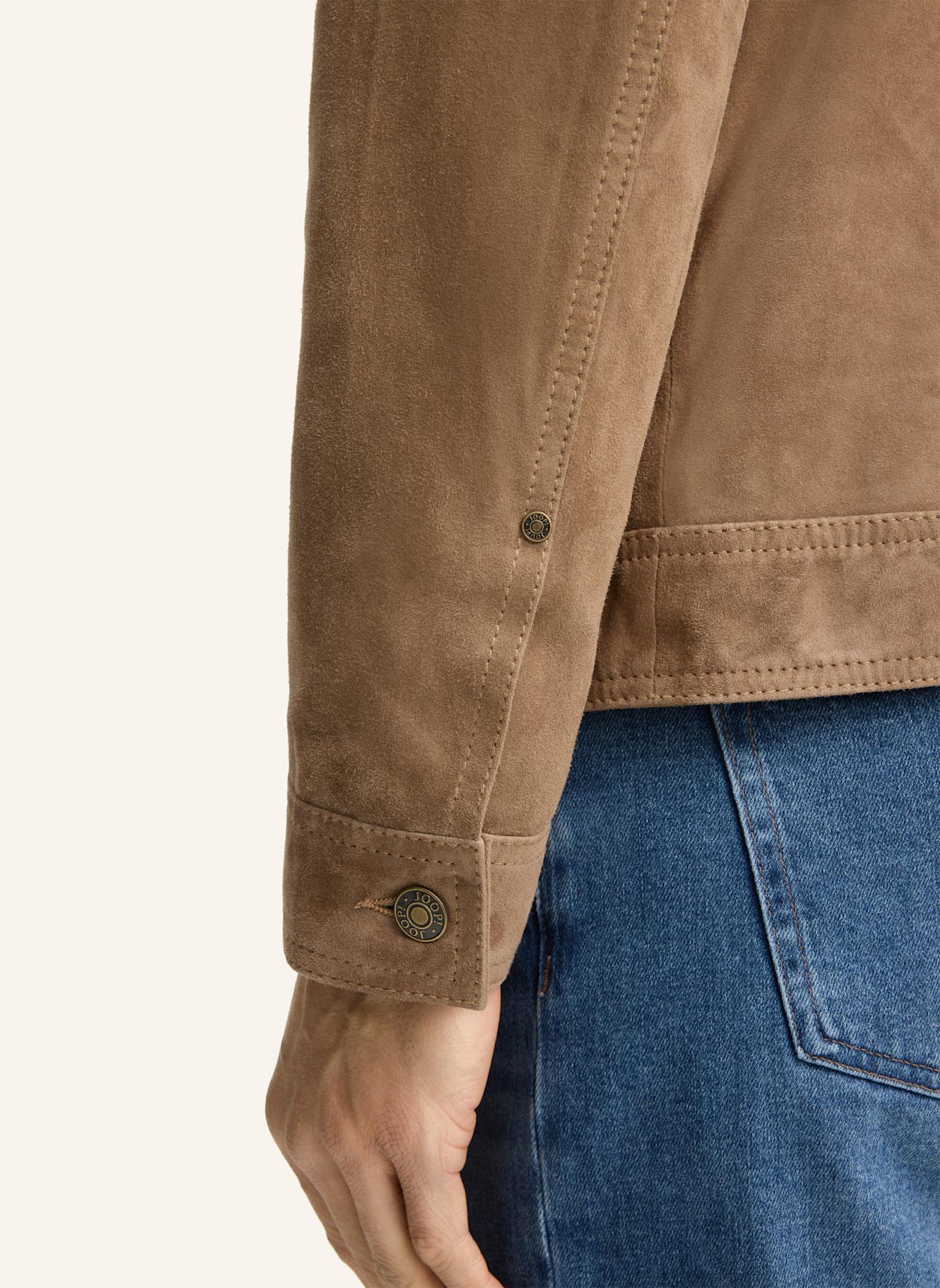 JOOP! JEANS Lederjacke: BEIGE