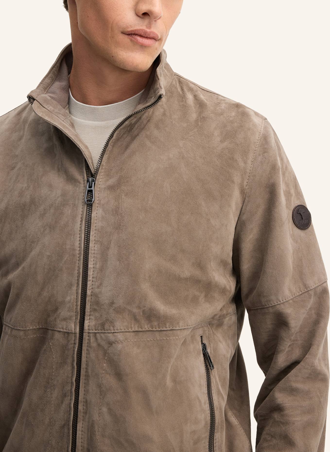 JOOP! Lederjacke: BEIGE