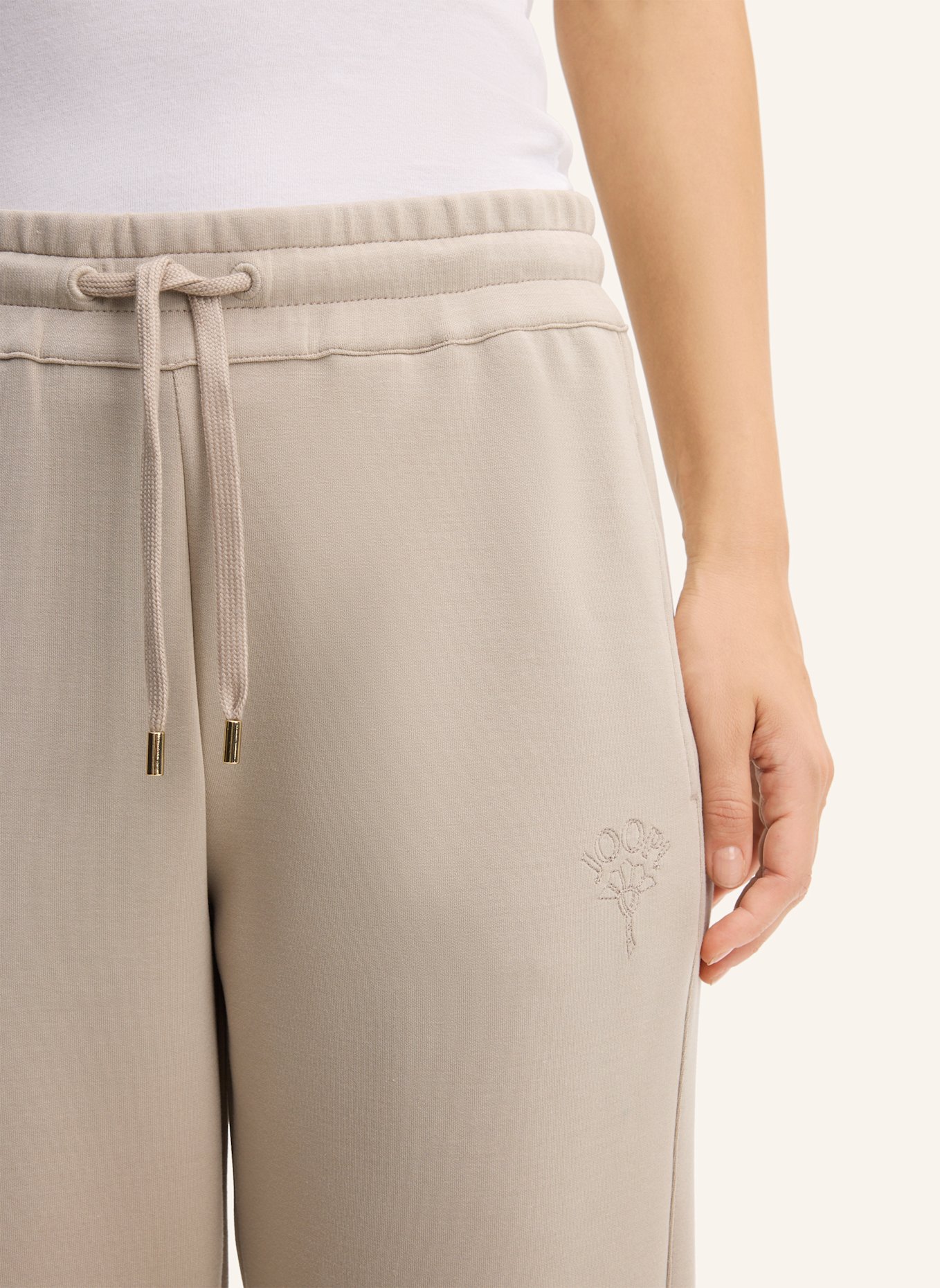 JOOP! Joggpants: BEIGE/ GRAU