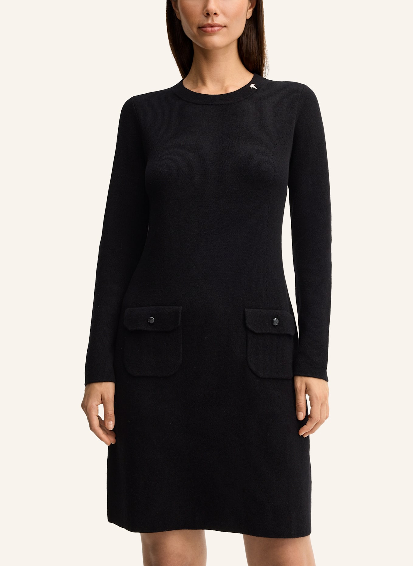 JOOP! Strickkleid: SCHWARZ