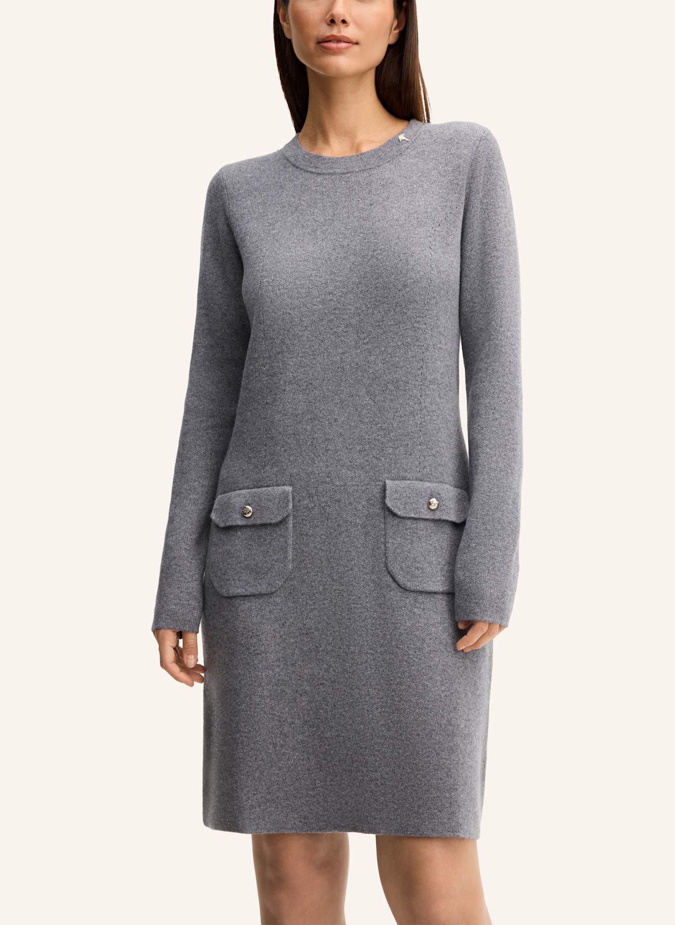 JOOP! Strickkleid: GRAU
