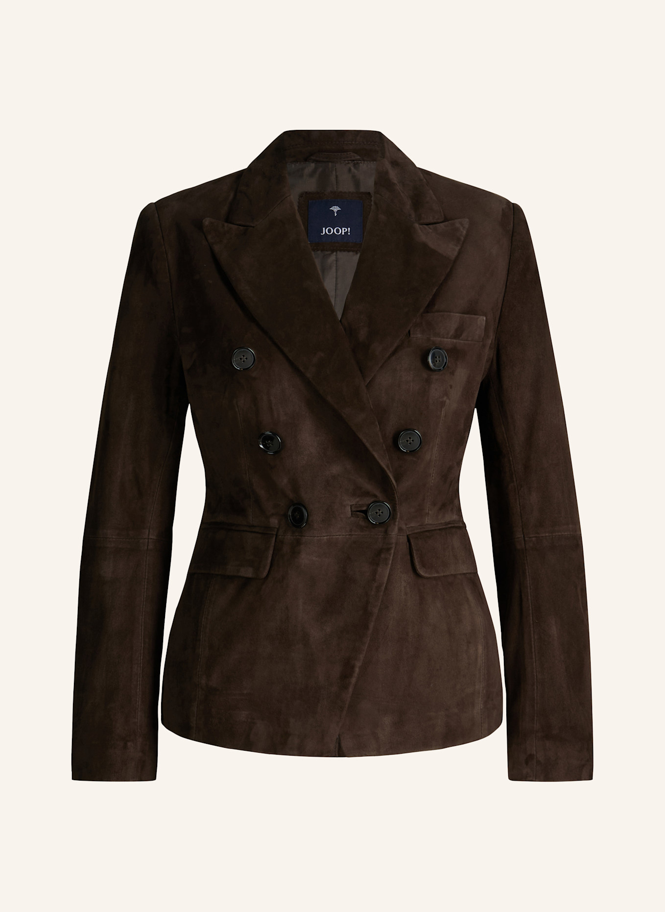 JOOP! Lederblazer: DUNKELBRAUN