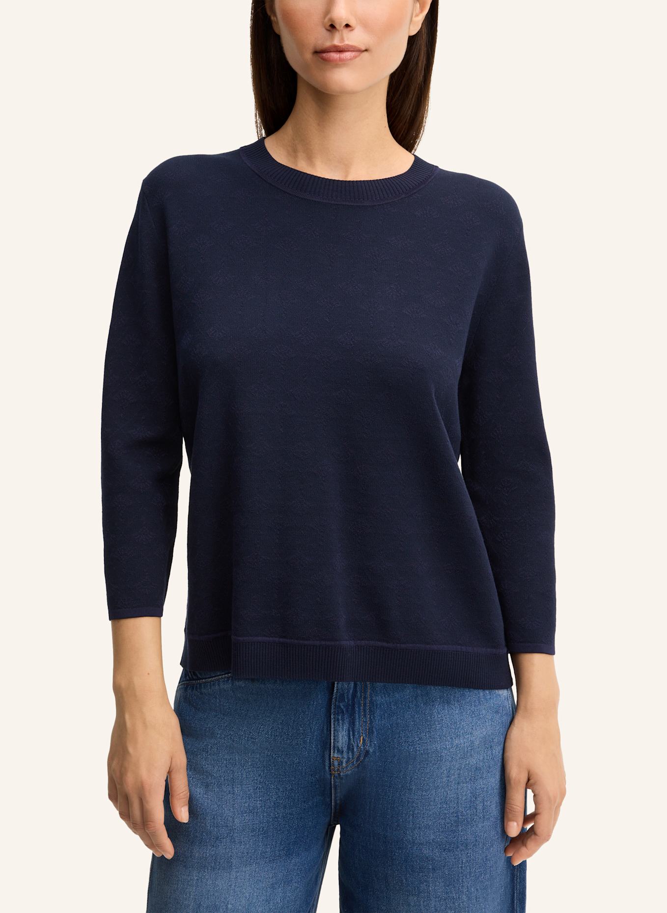 JOOP! Pullover KUSTA mit 3/4-Arm: DUNKELBLAU