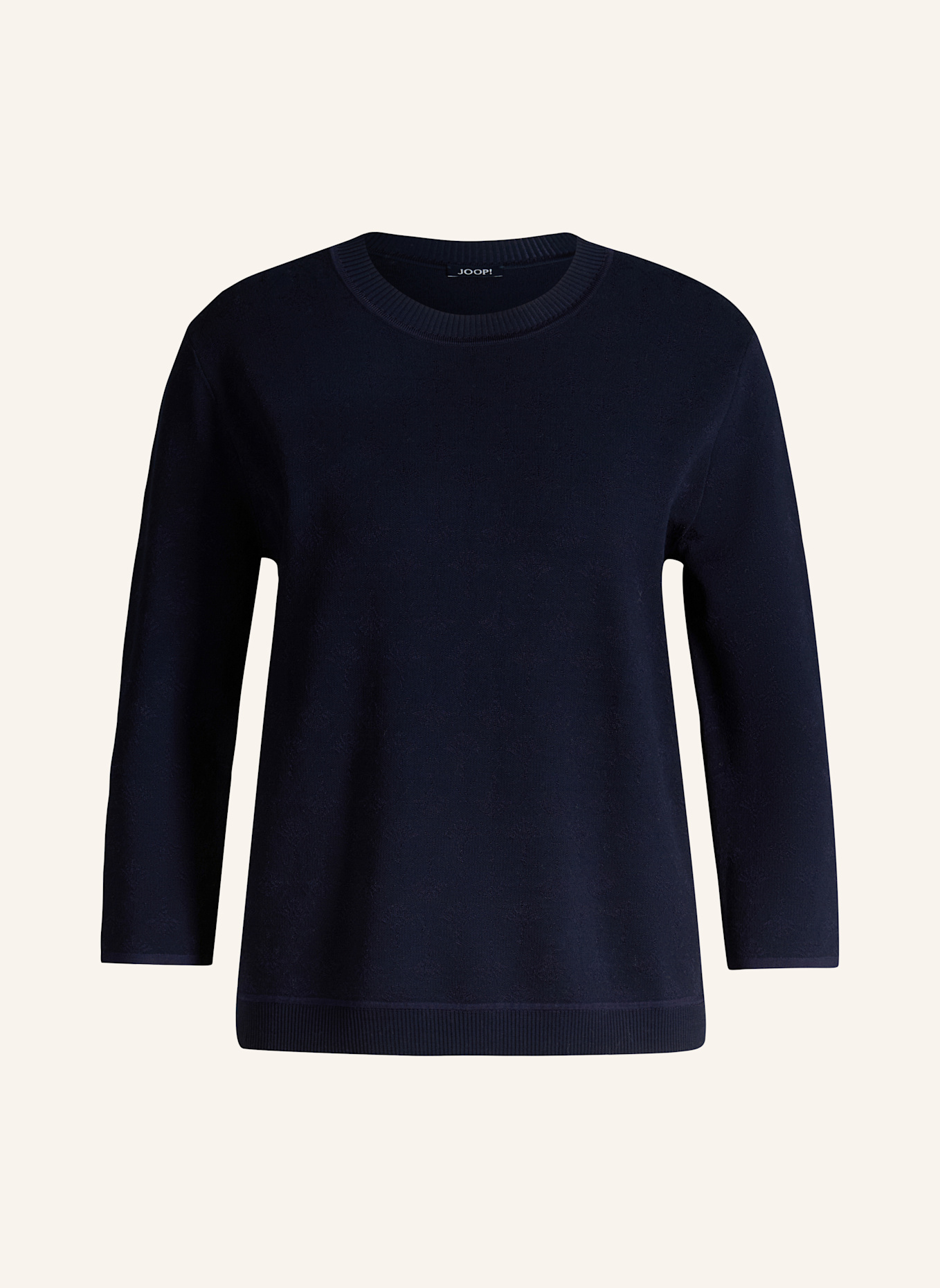 JOOP! Pullover KUSTA mit 3/4-Arm: DUNKELBLAU