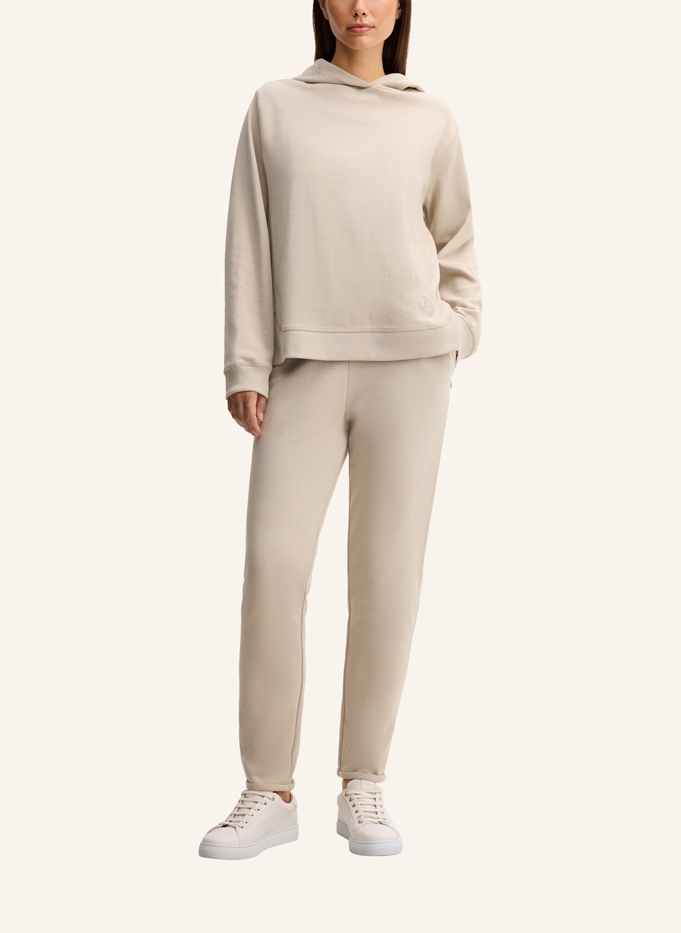 JOOP! Sweatpants: BEIGE/ GRAU