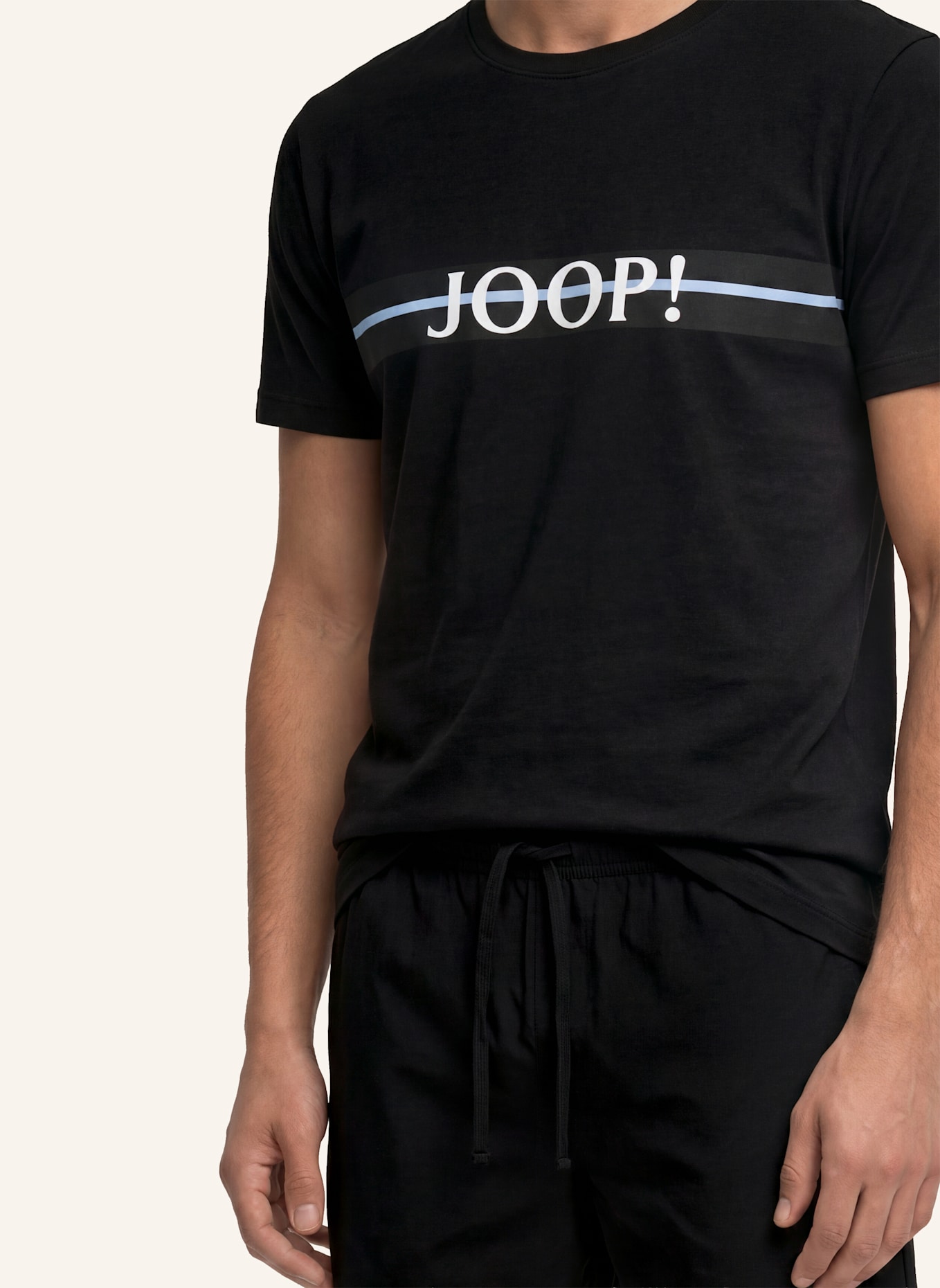 JOOP! Pyjama-Set: SCHWARZ