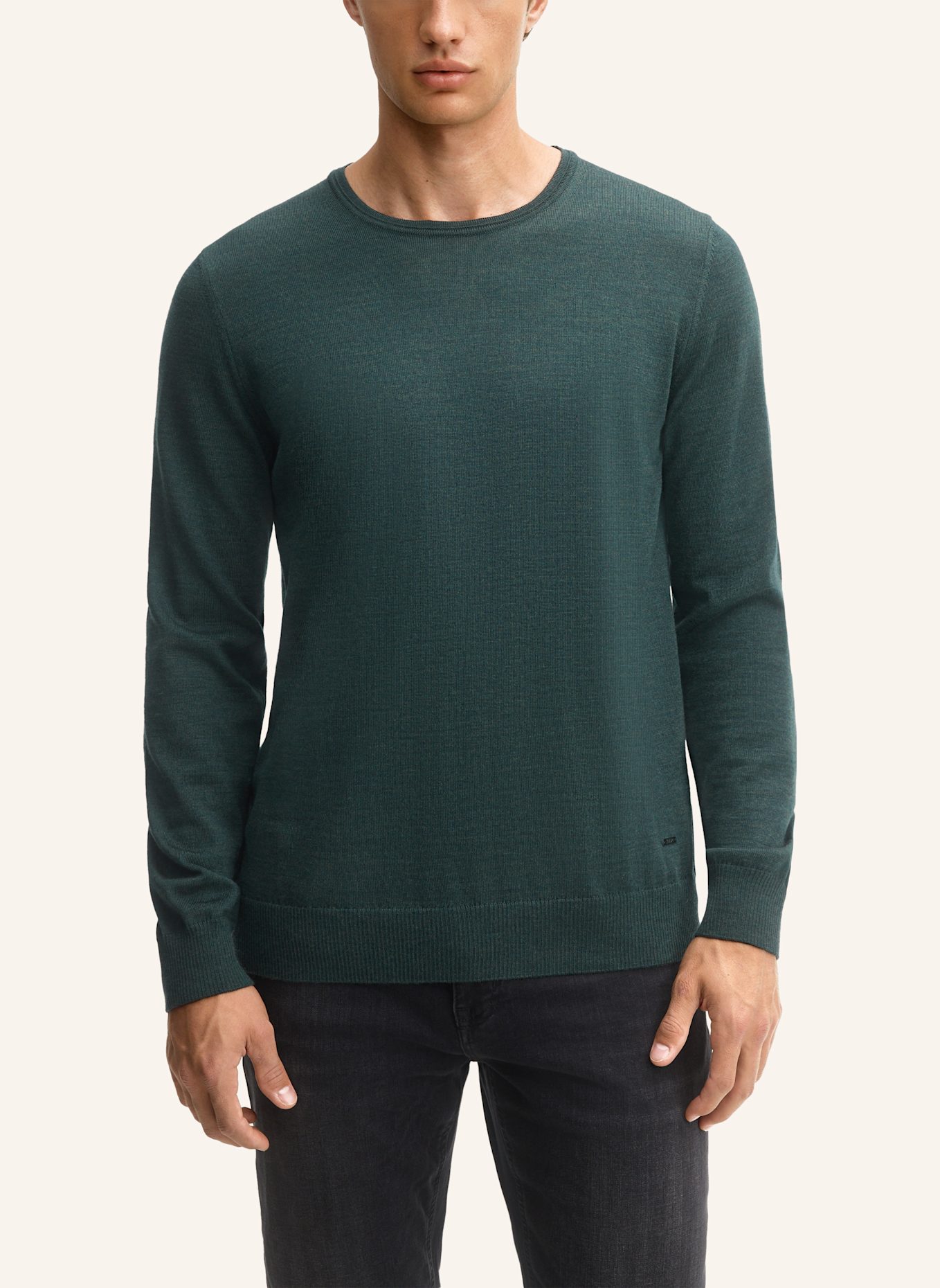 JOOP! Pullover DENNY: DUNKELGRÜN