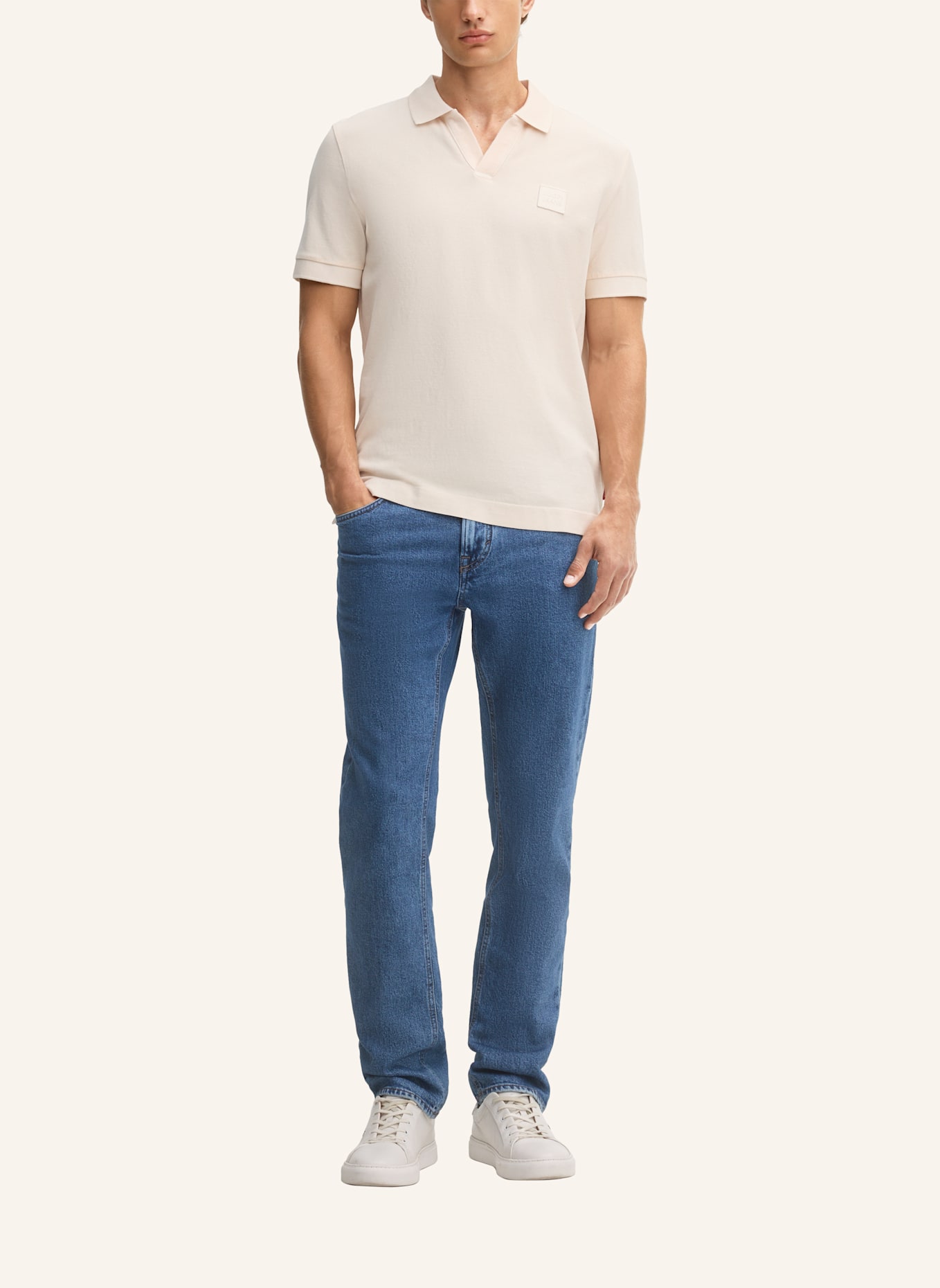 JOOP! JEANS Poloshirt Regular Fit: WEISS