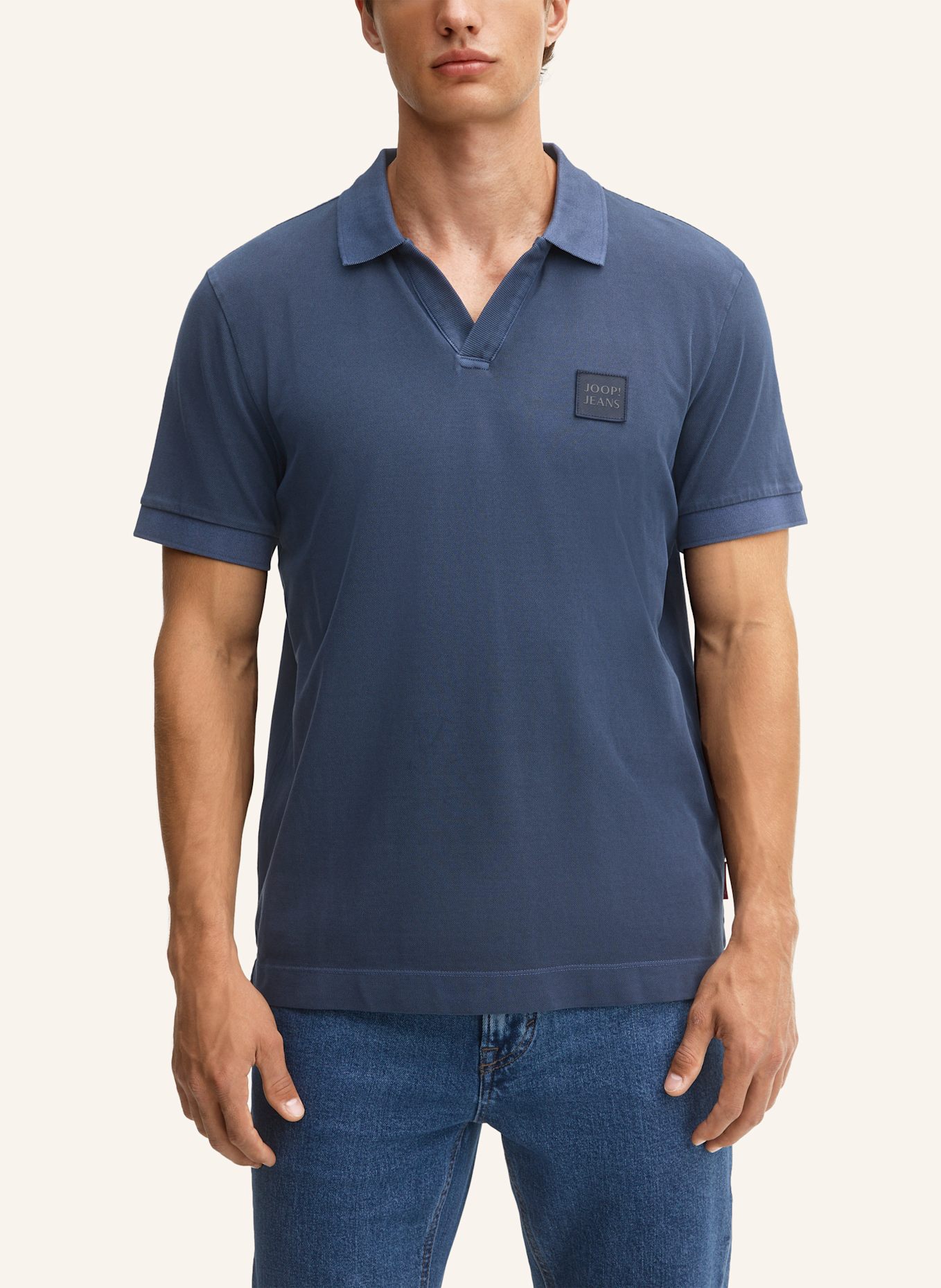 JOOP! JEANS Poloshirt Regular Fit: DUNKELBLAU