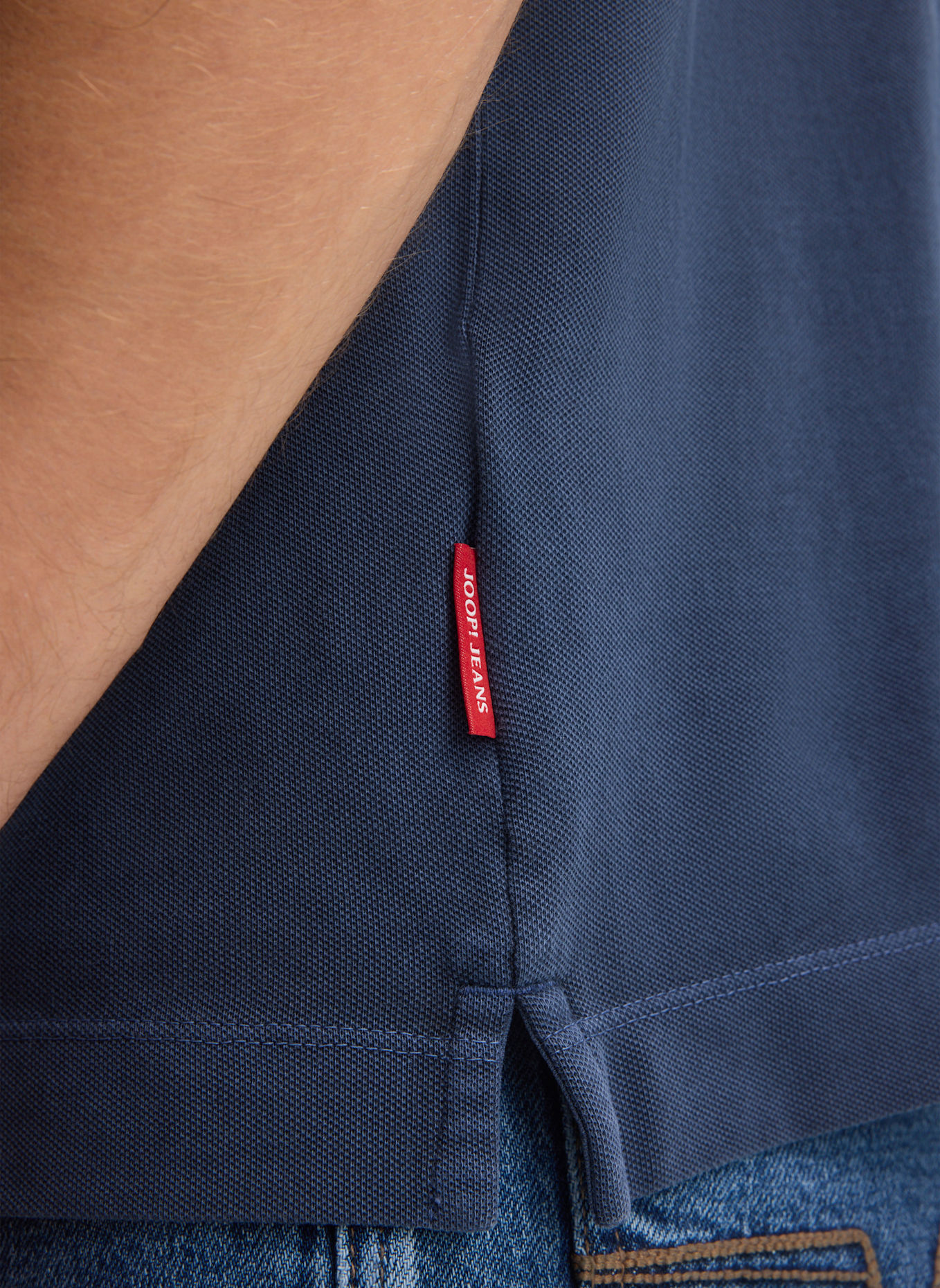 JOOP! JEANS Poloshirt Regular Fit: DUNKELBLAU
