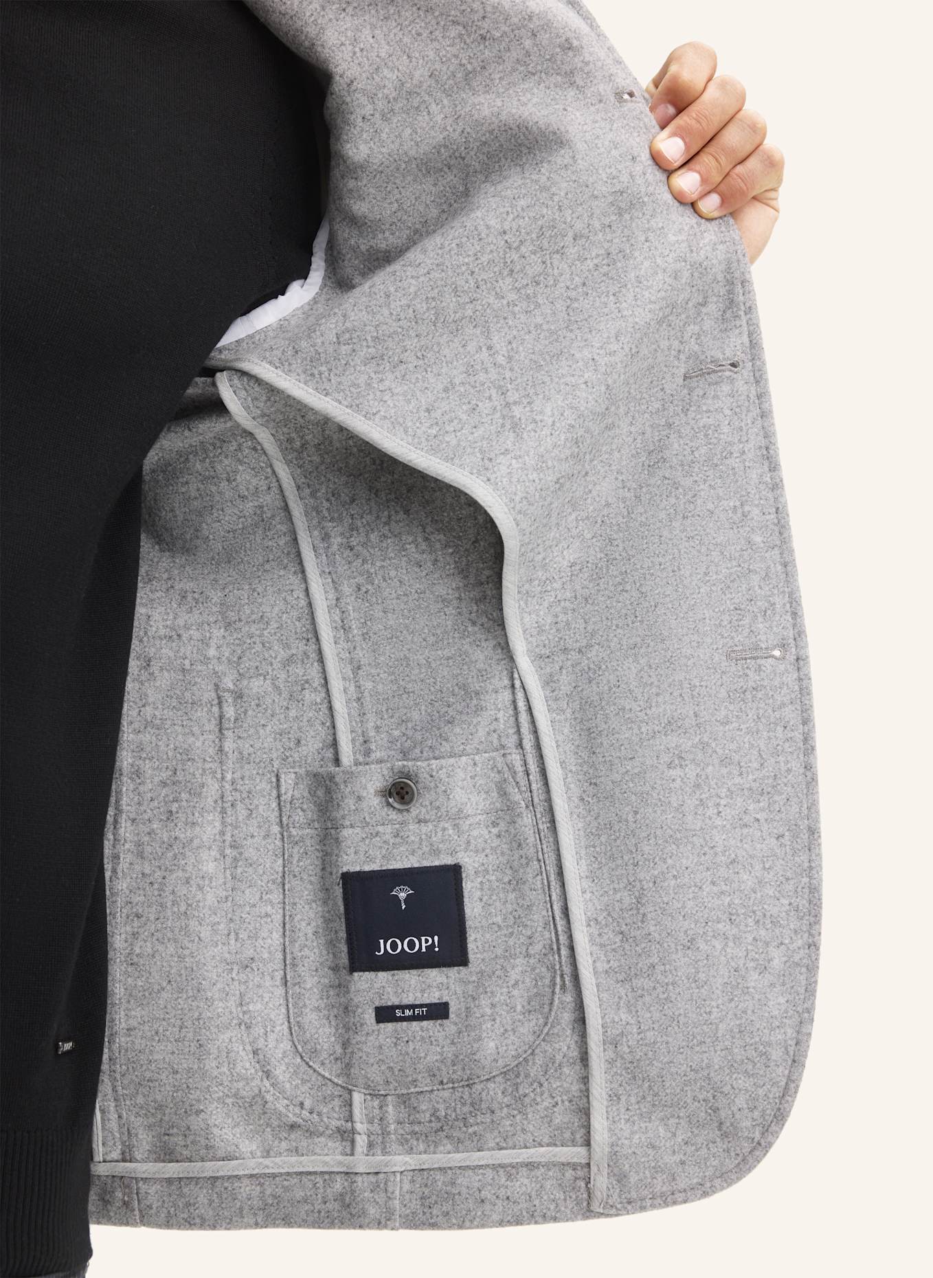 JOOP! Sakko Slim Fit: HELLGRAU