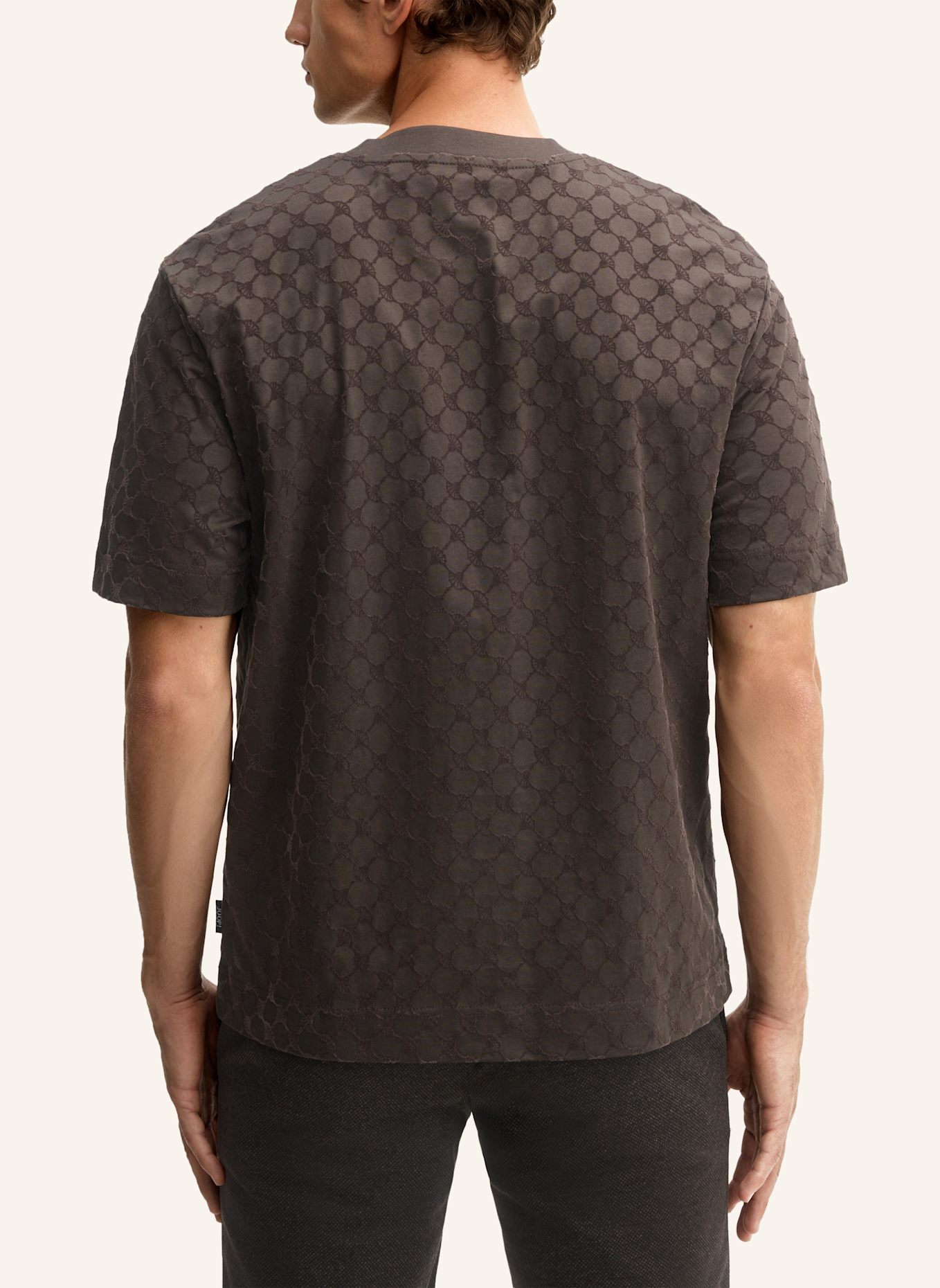 JOOP! T-Shirt: DUNKELBRAUN