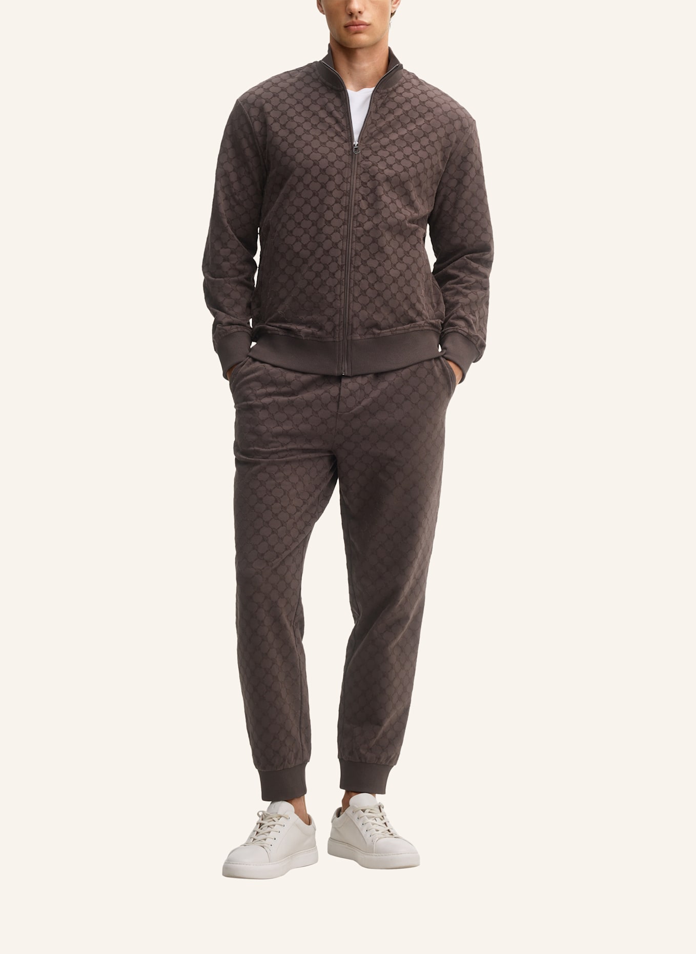 JOOP! Sweatjacke: DUNKELBRAUN