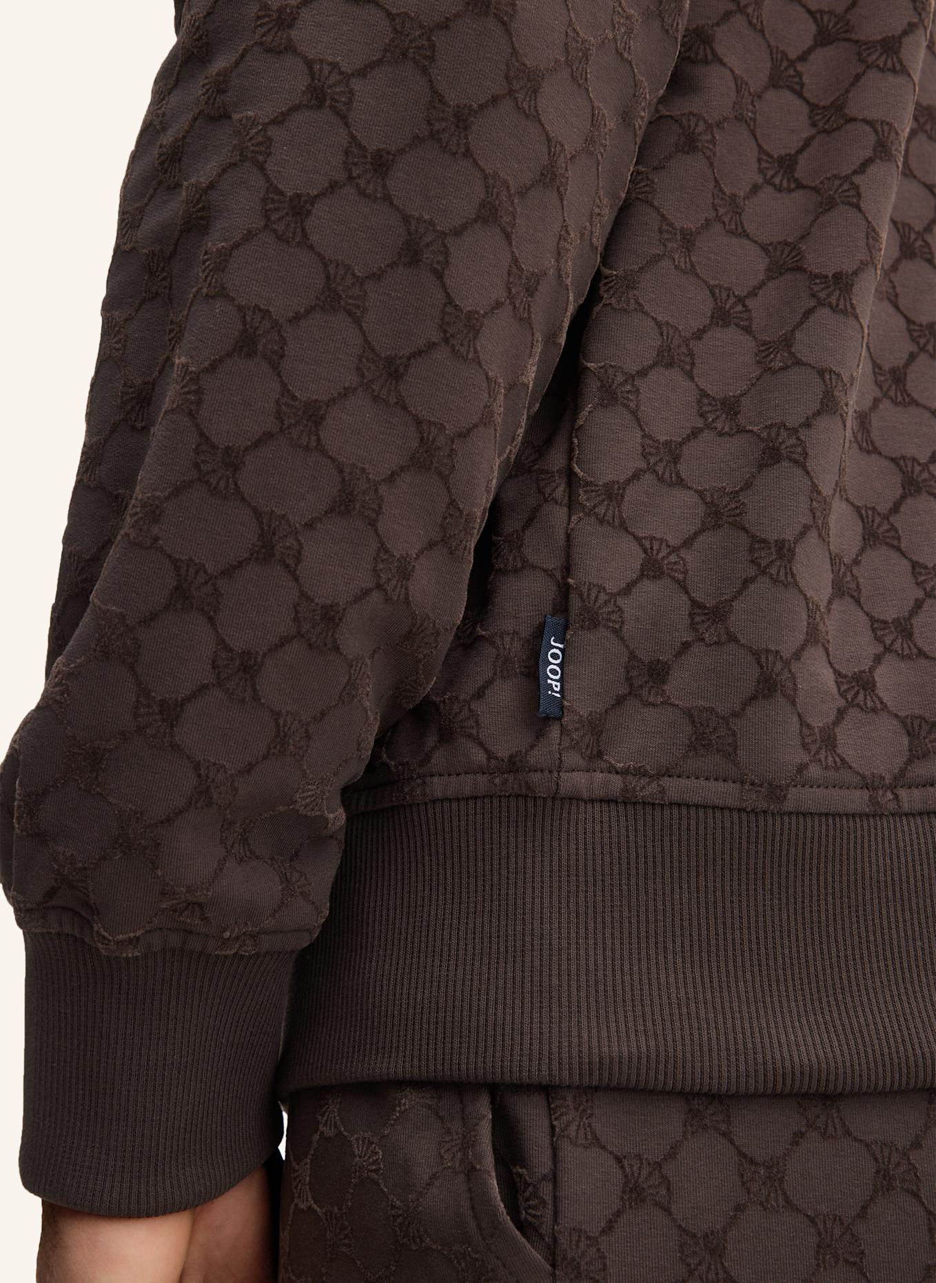 JOOP! Sweatjacke: DUNKELBRAUN