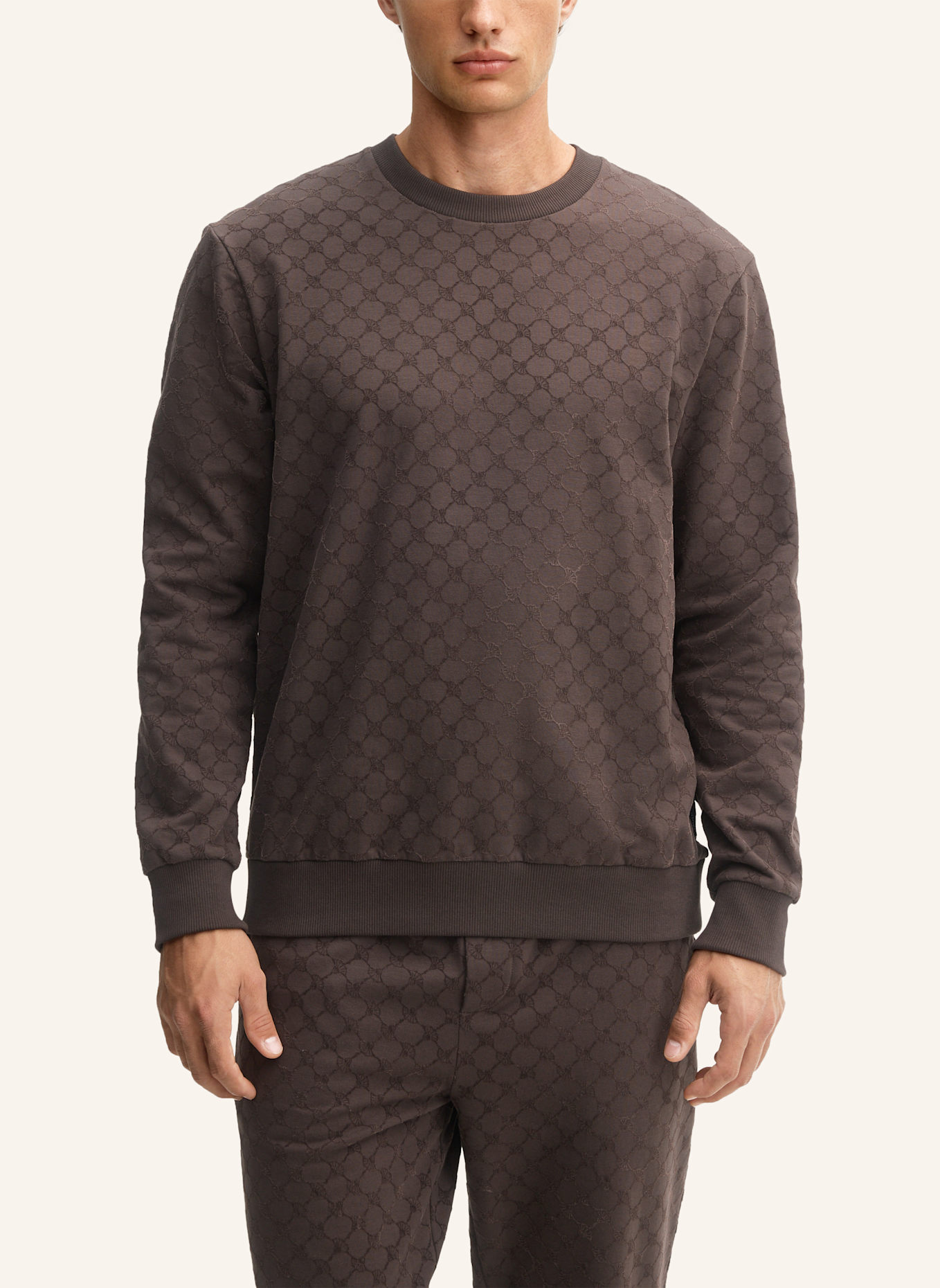 JOOP! Sweatshirt: DUNKELBRAUN