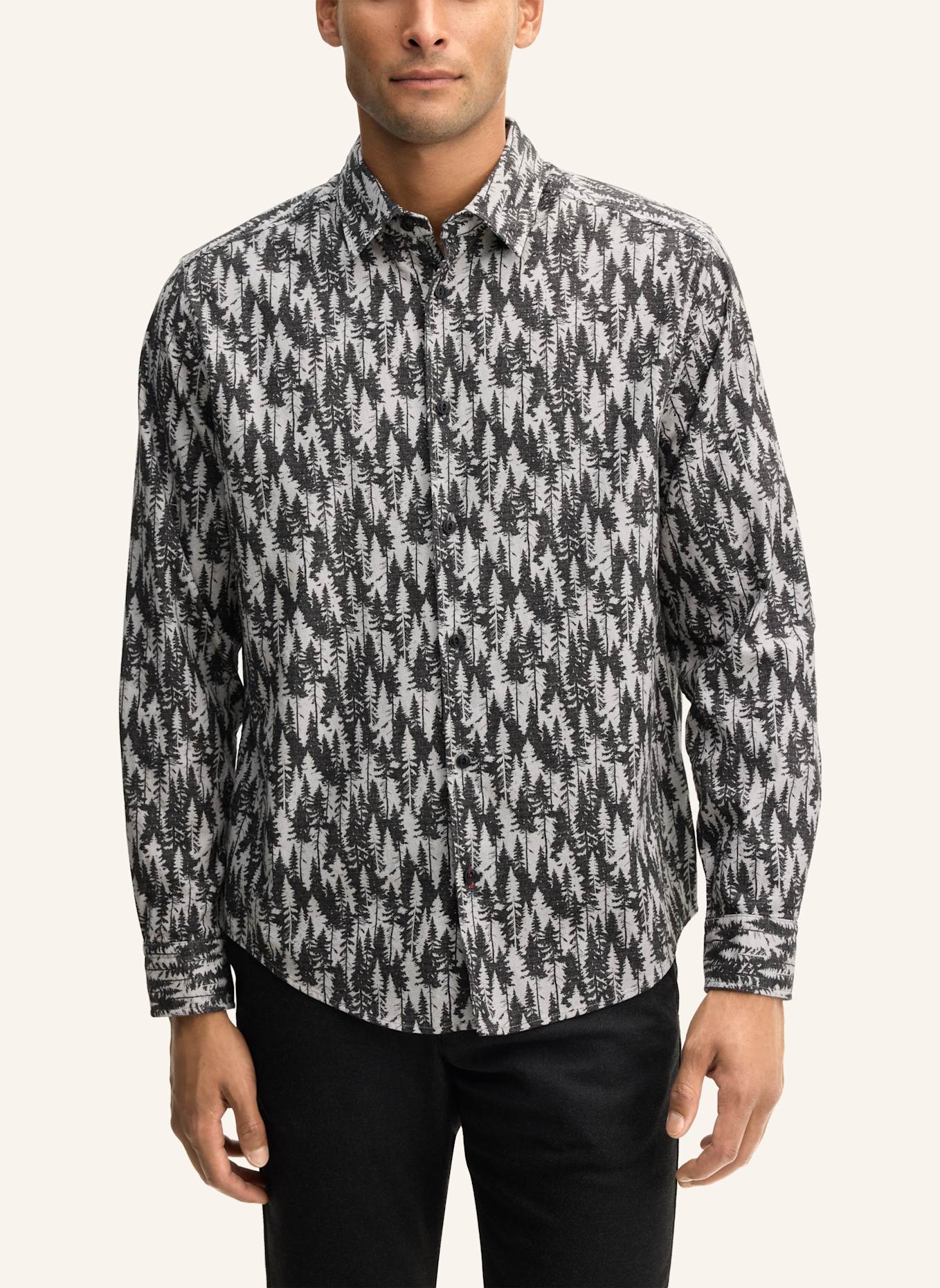 JOOP! JEANS Hemd Regular Fit: GRAU