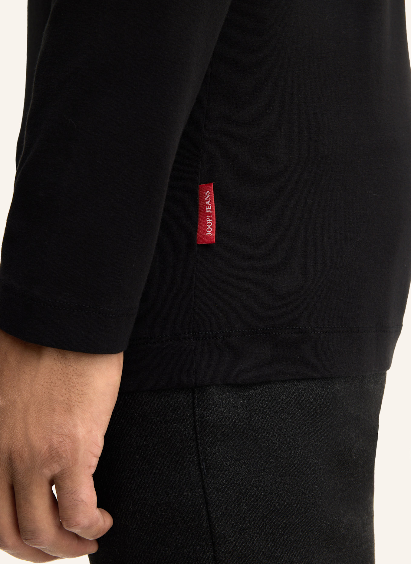 JOOP! JEANS Longsleeve: SCHWARZ