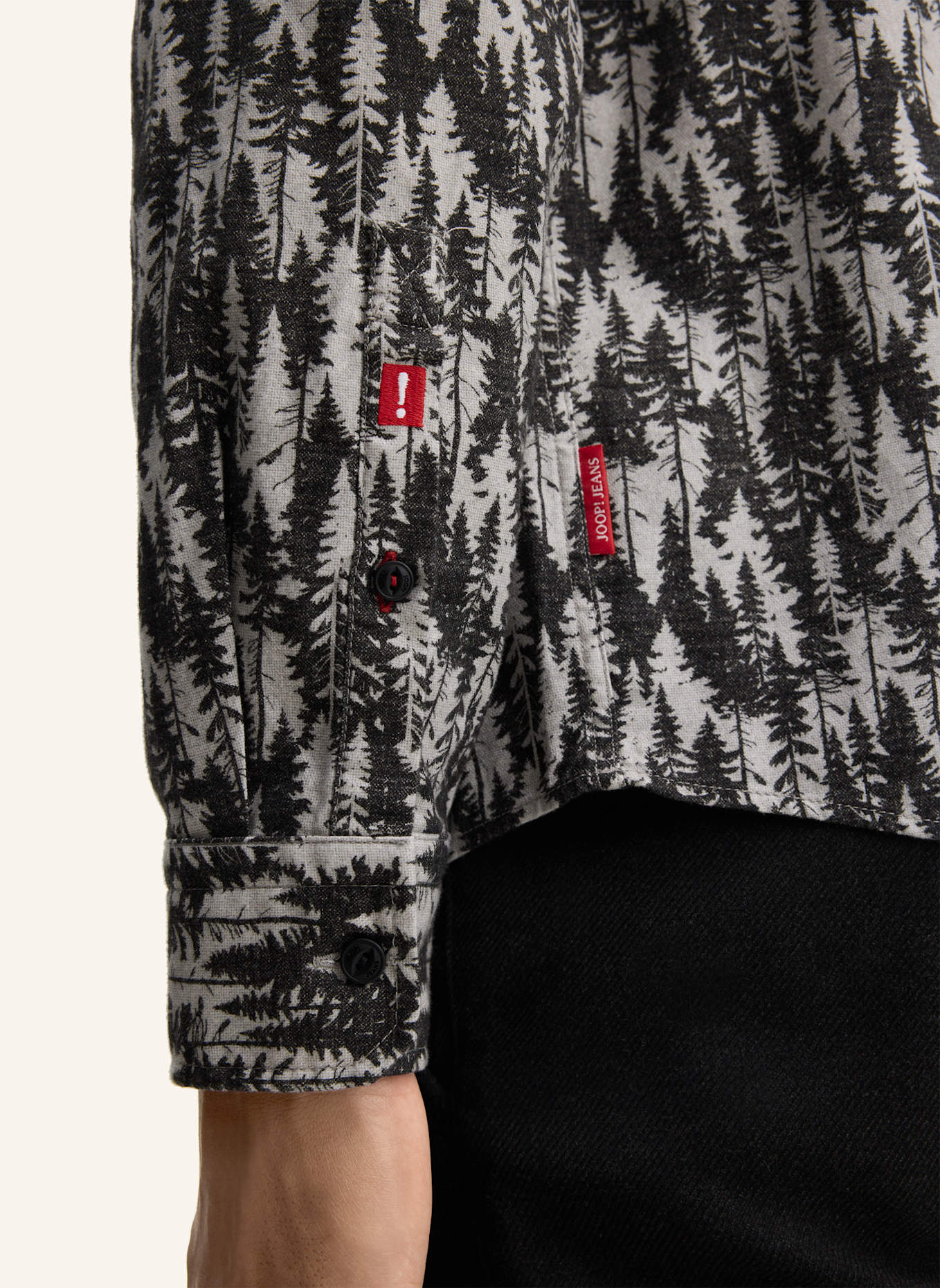 JOOP! JEANS Hemd Regular Fit: GRAU