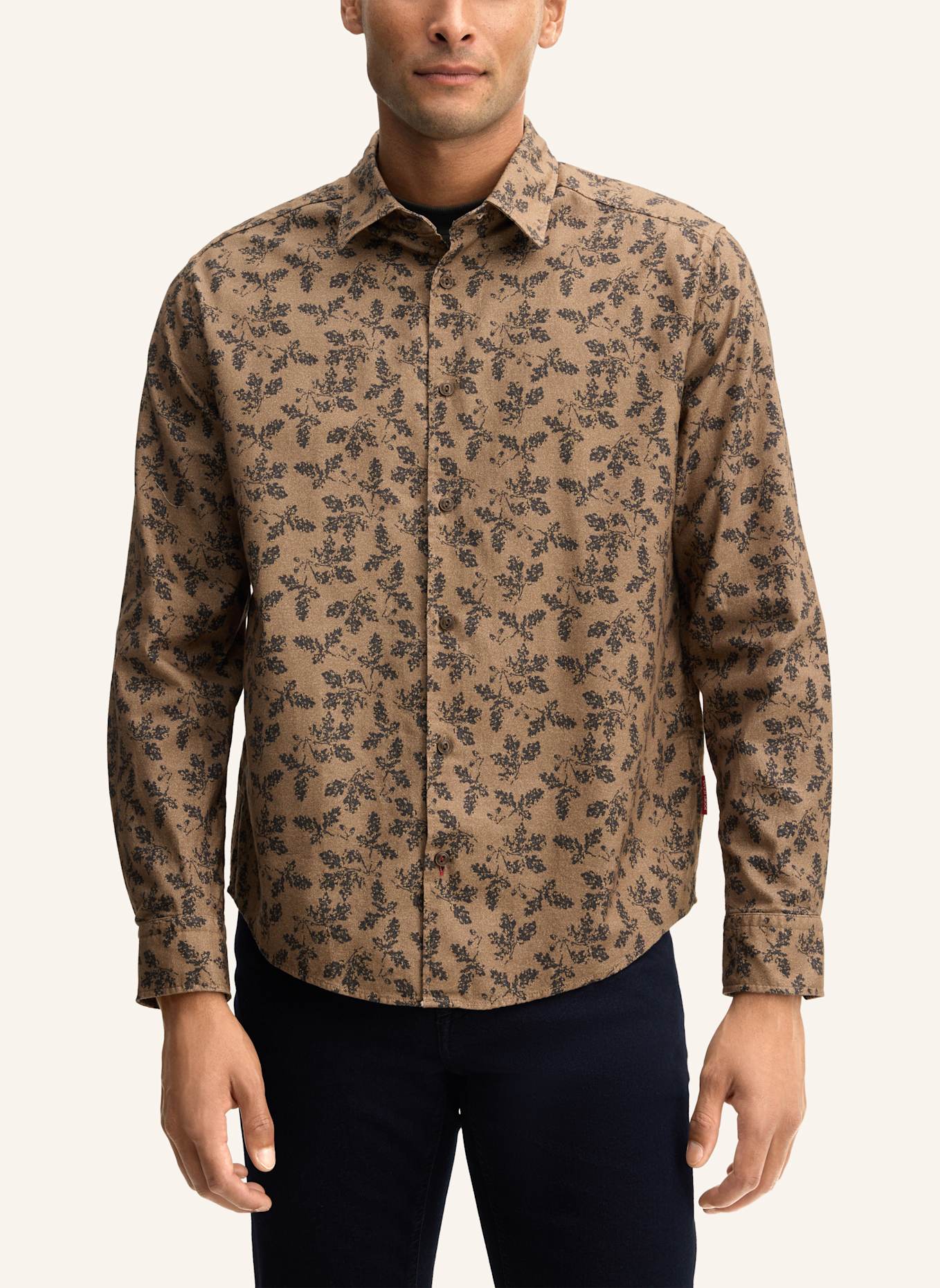 JOOP! JEANS Hemd Regular Fit: BEIGE