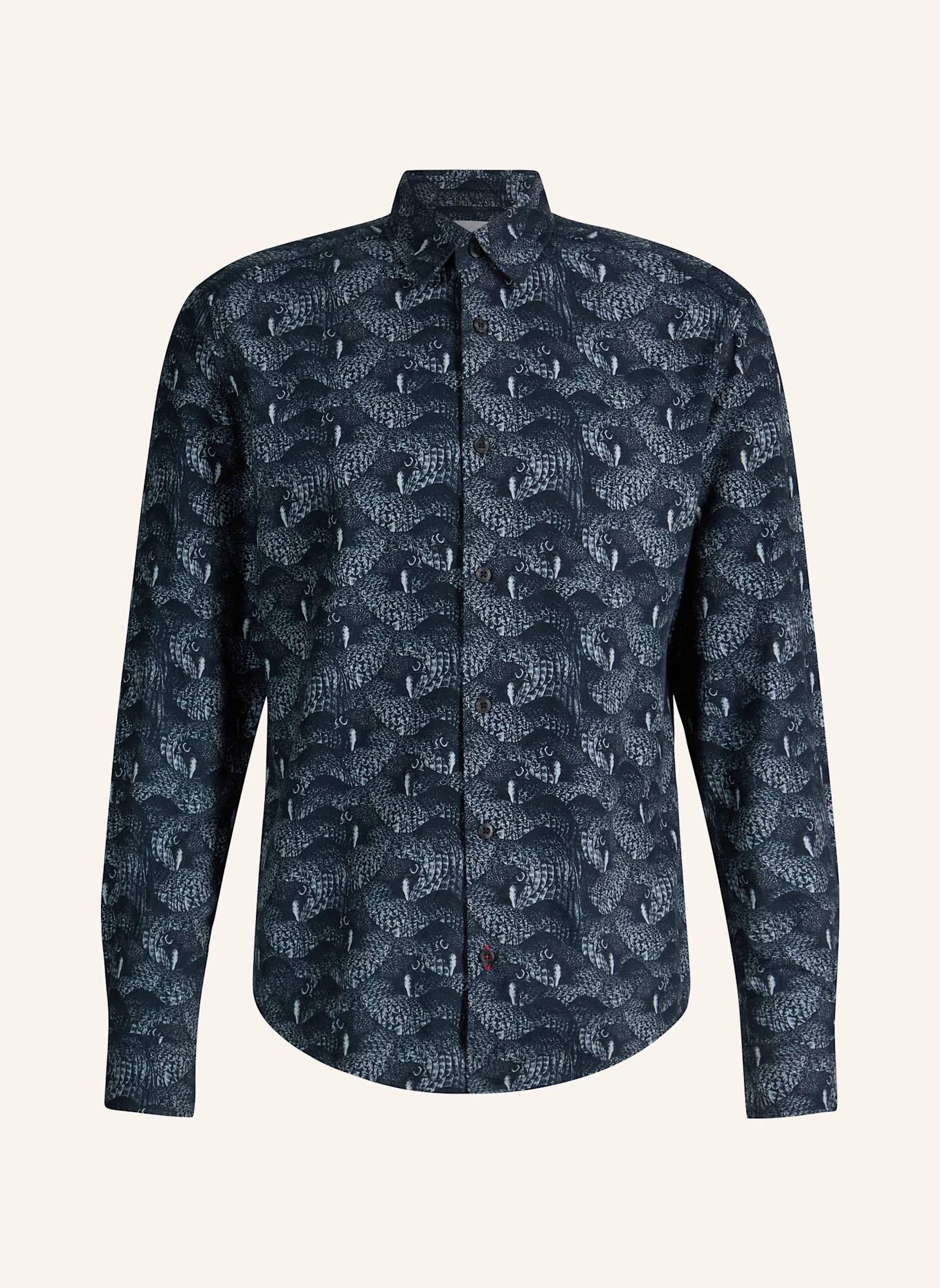 JOOP! JEANS Hemd Regular Fit: DUNKELBLAU
