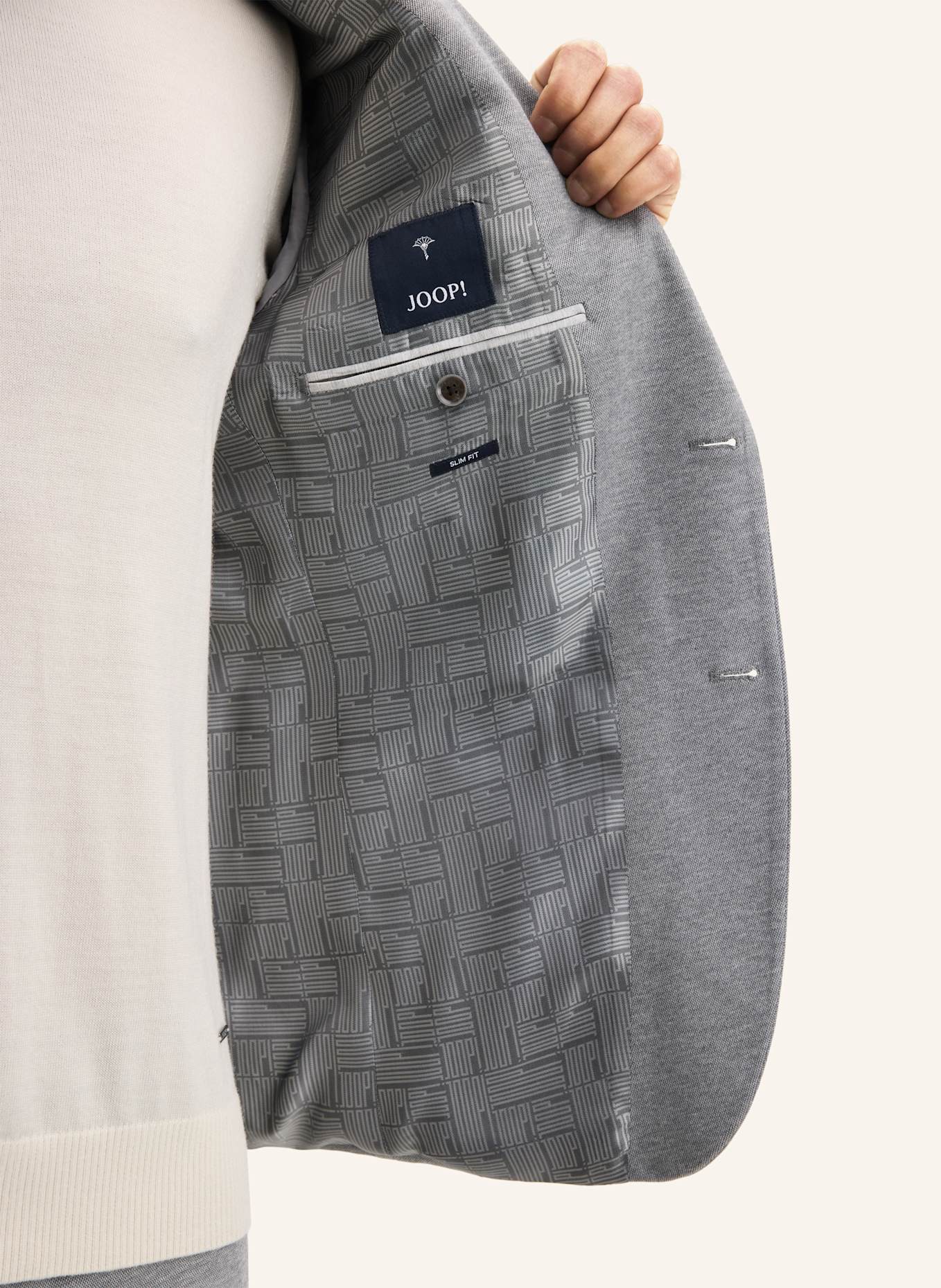 JOOP! Sakko Slim Fit: GRAU