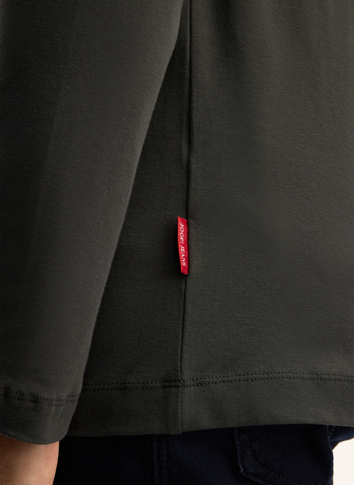 JOOP! JEANS Longsleeve: DUNKELGRÜN