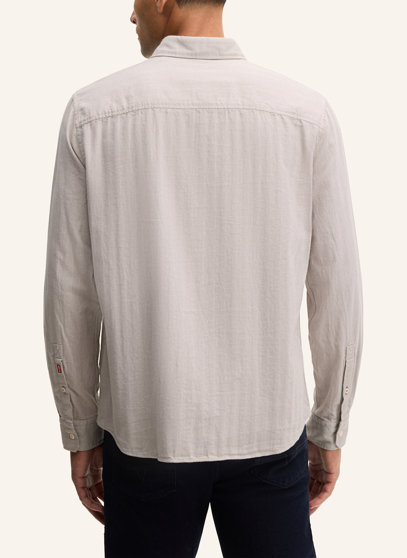 JOOP! JEANS Casual-Hemd Regular Fit: BEIGE