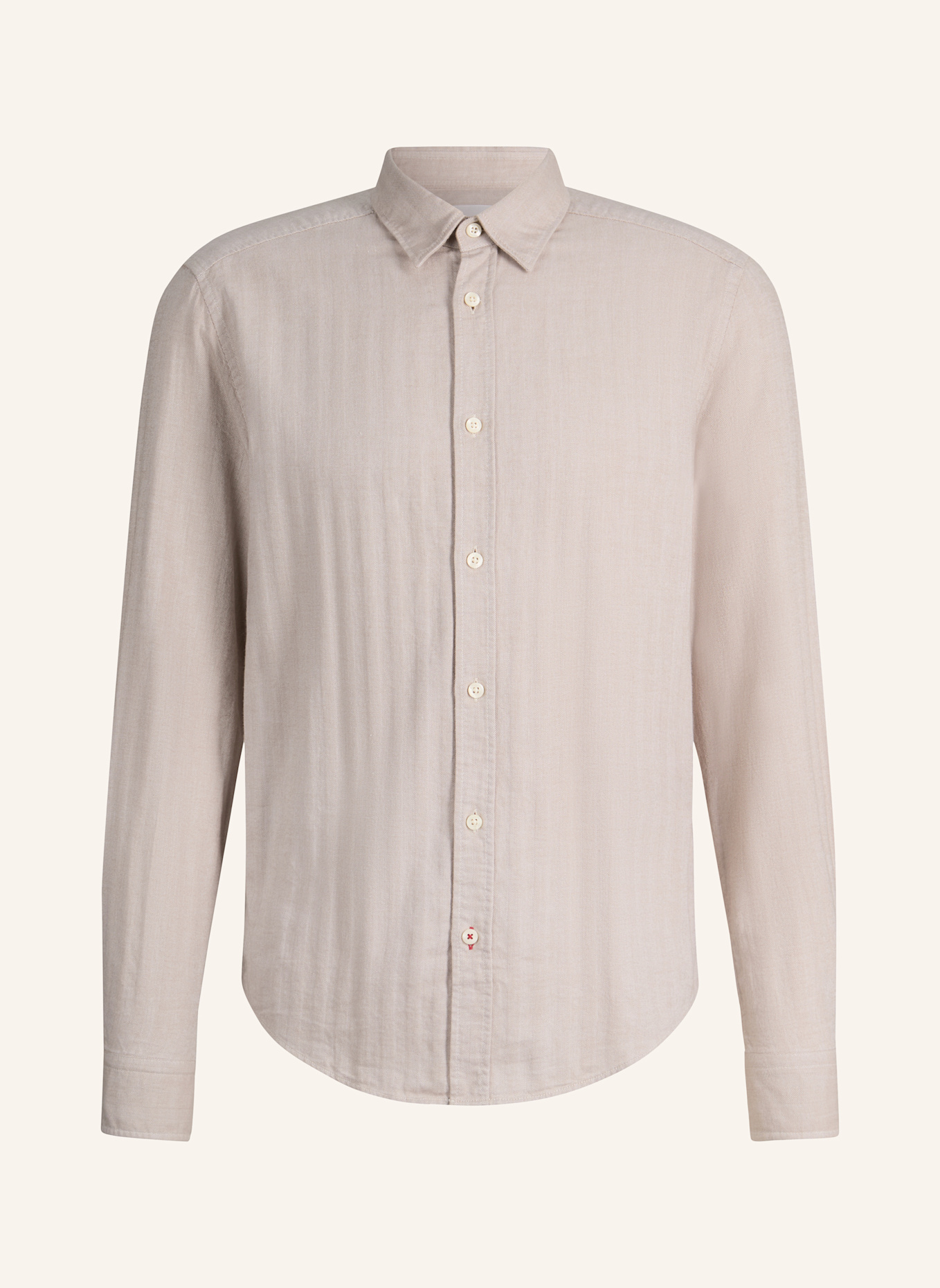JOOP! JEANS Casual-Hemd Regular Fit: BEIGE