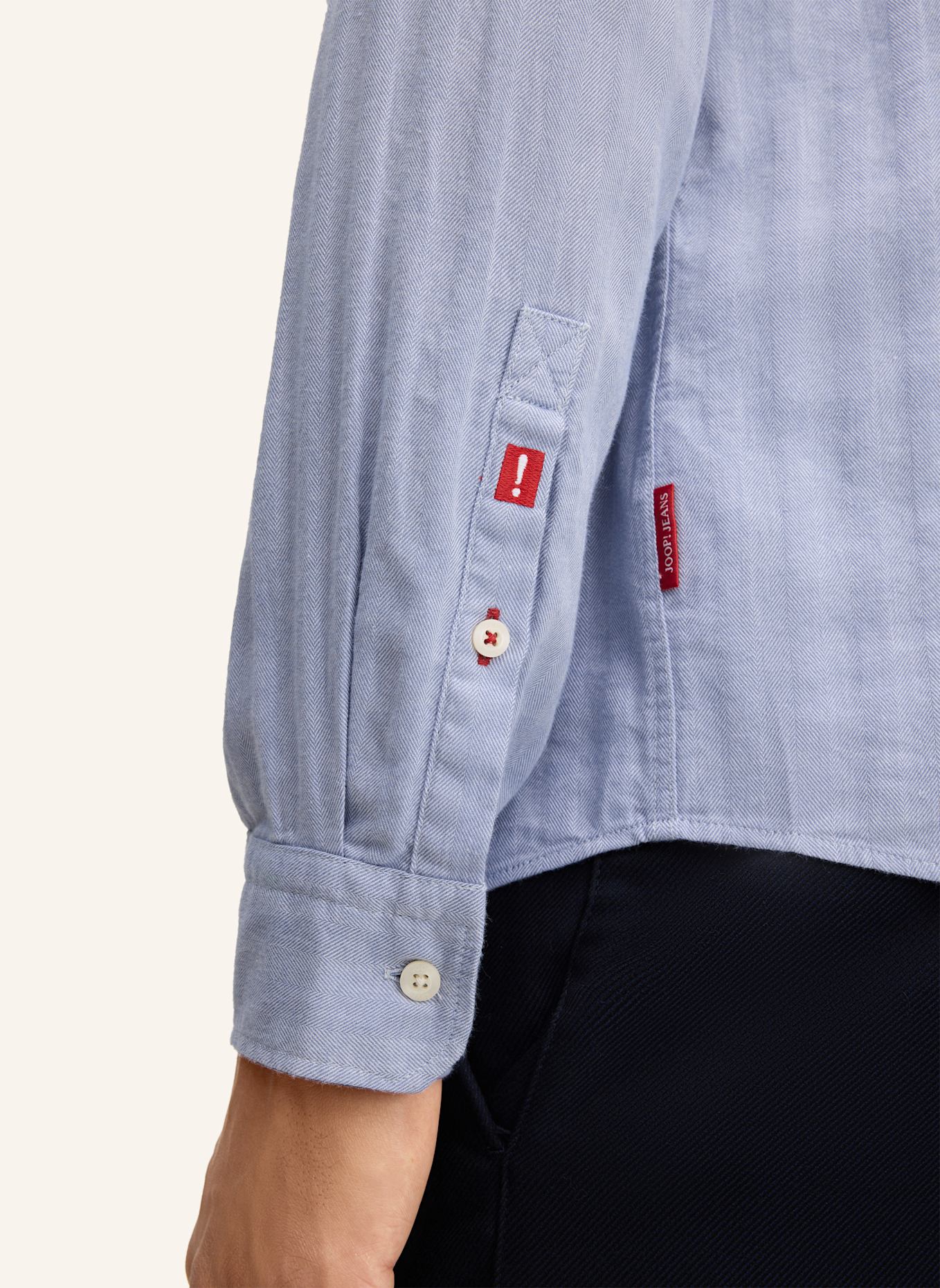 JOOP! JEANS Casual-Hemd Regular Fit: BLAU