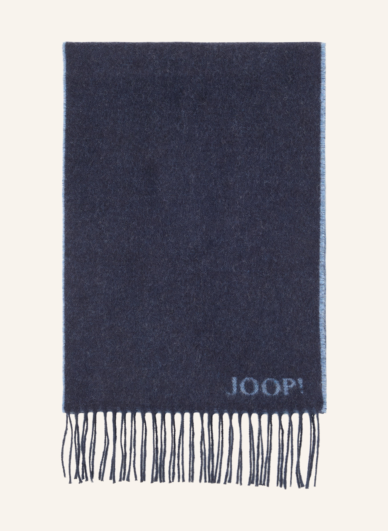 JOOP! Schal LARSEN: DUNKELBLAU