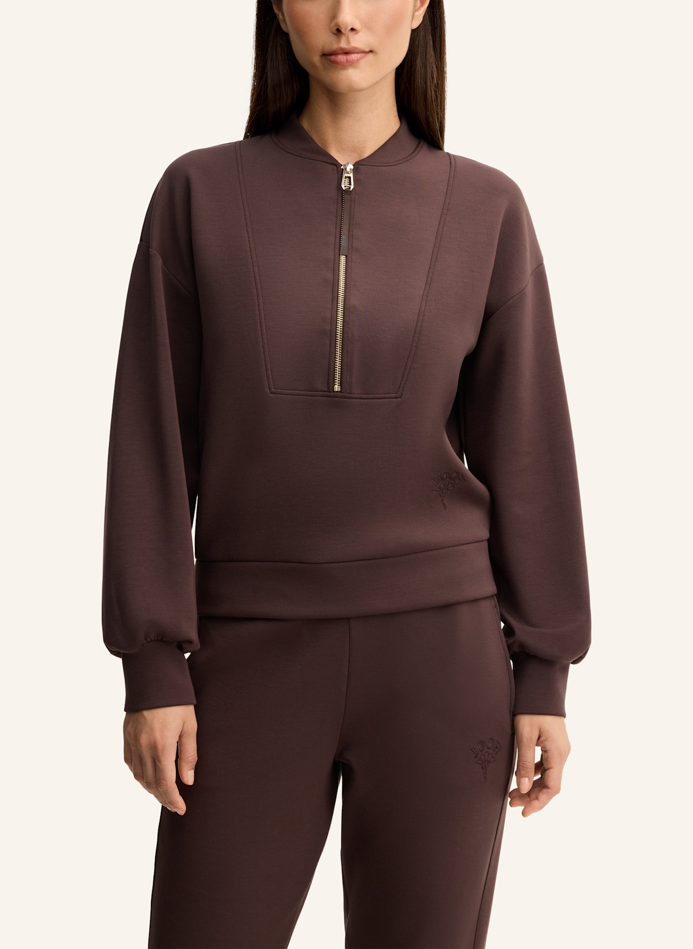 JOOP! Sweatshirt: DUNKELBRAUN