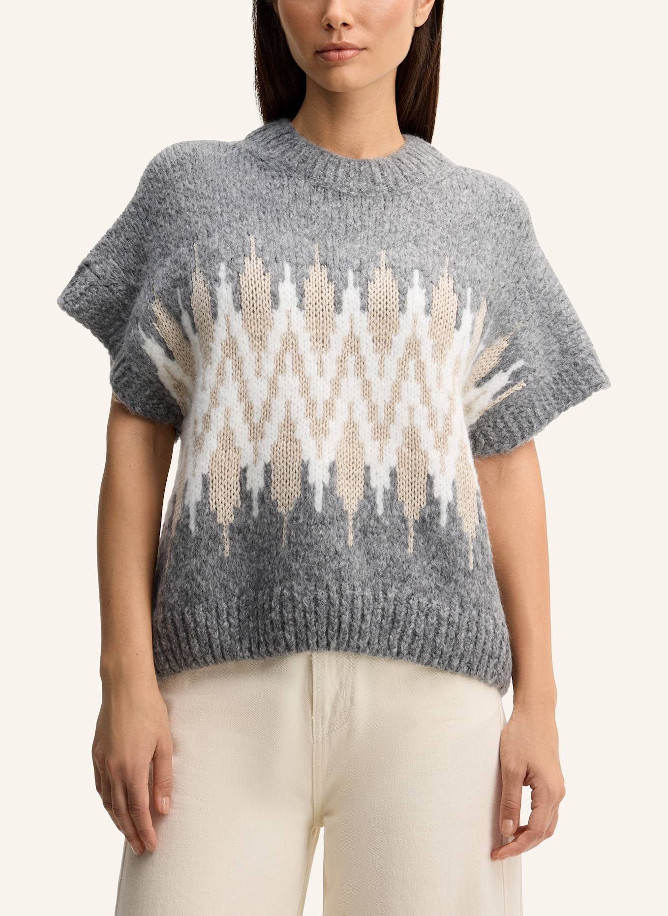 JOOP! Strick-Shirt: GRAU