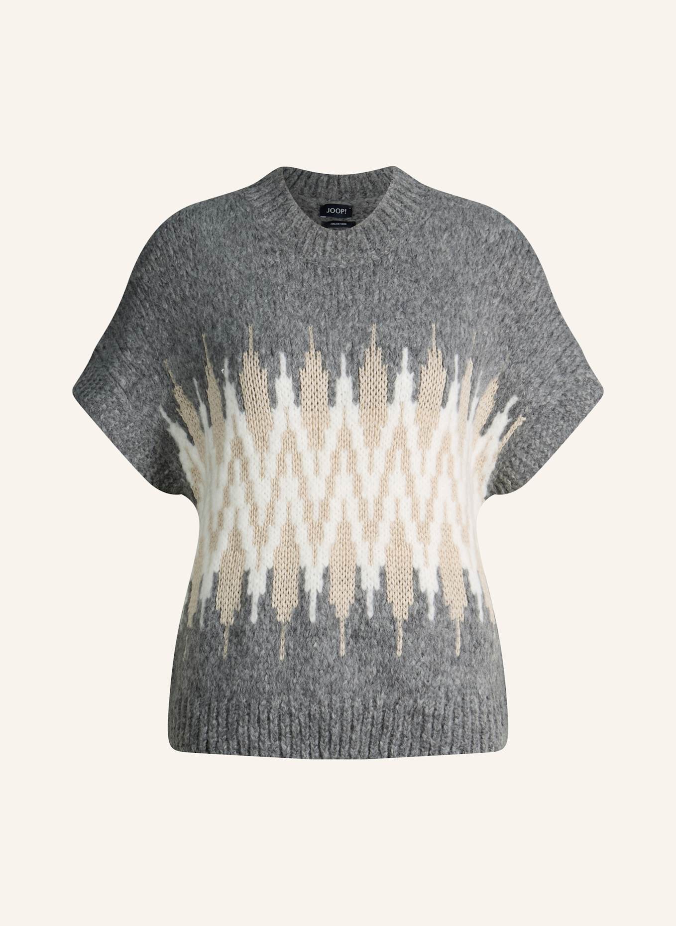 JOOP! Strick-Shirt: GRAU