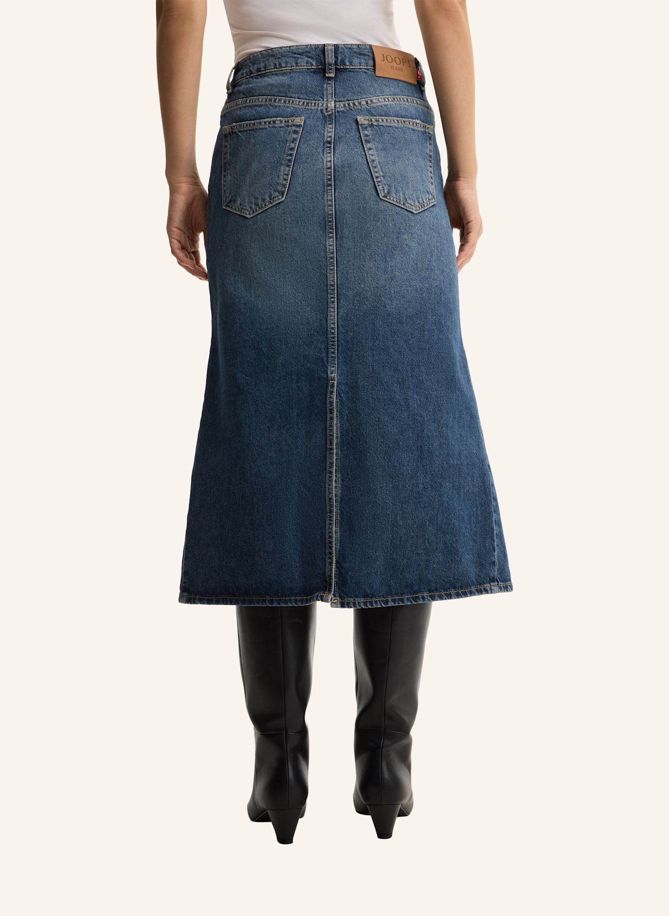 JOOP! JEANS Jeansrock: BLAU