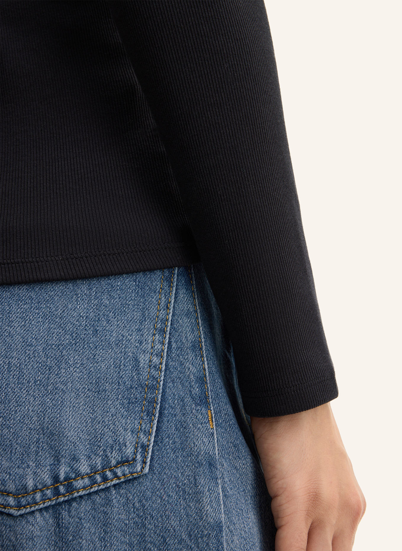 JOOP! JEANS Longsleeve: SCHWARZ