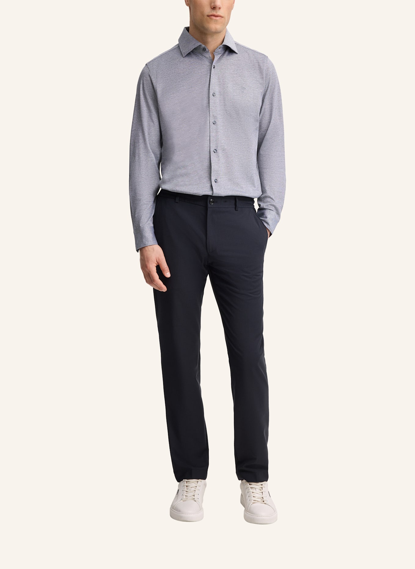 JOOP! Hemd Slim Fit: DUNKELBLAU