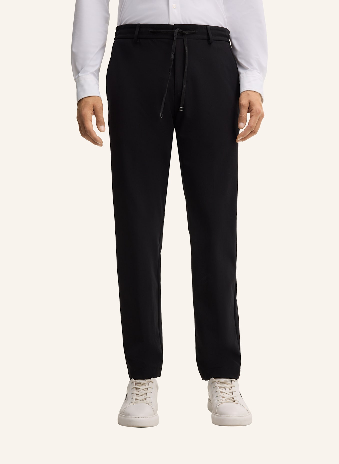 JOOP! Anzughose Slim Fit: SCHWARZ