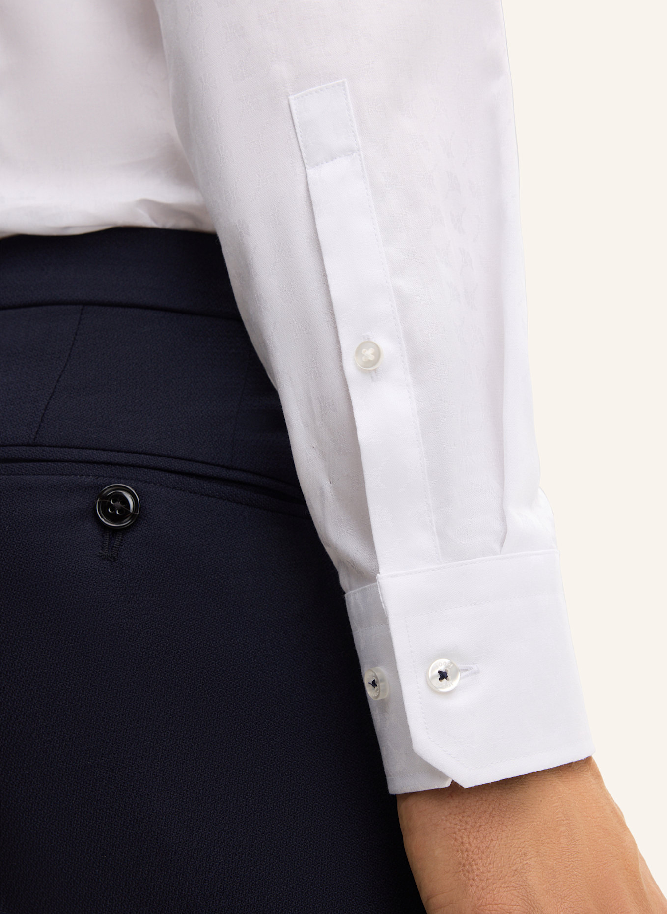 JOOP! Business-Hemd Slim Fit: WEISS