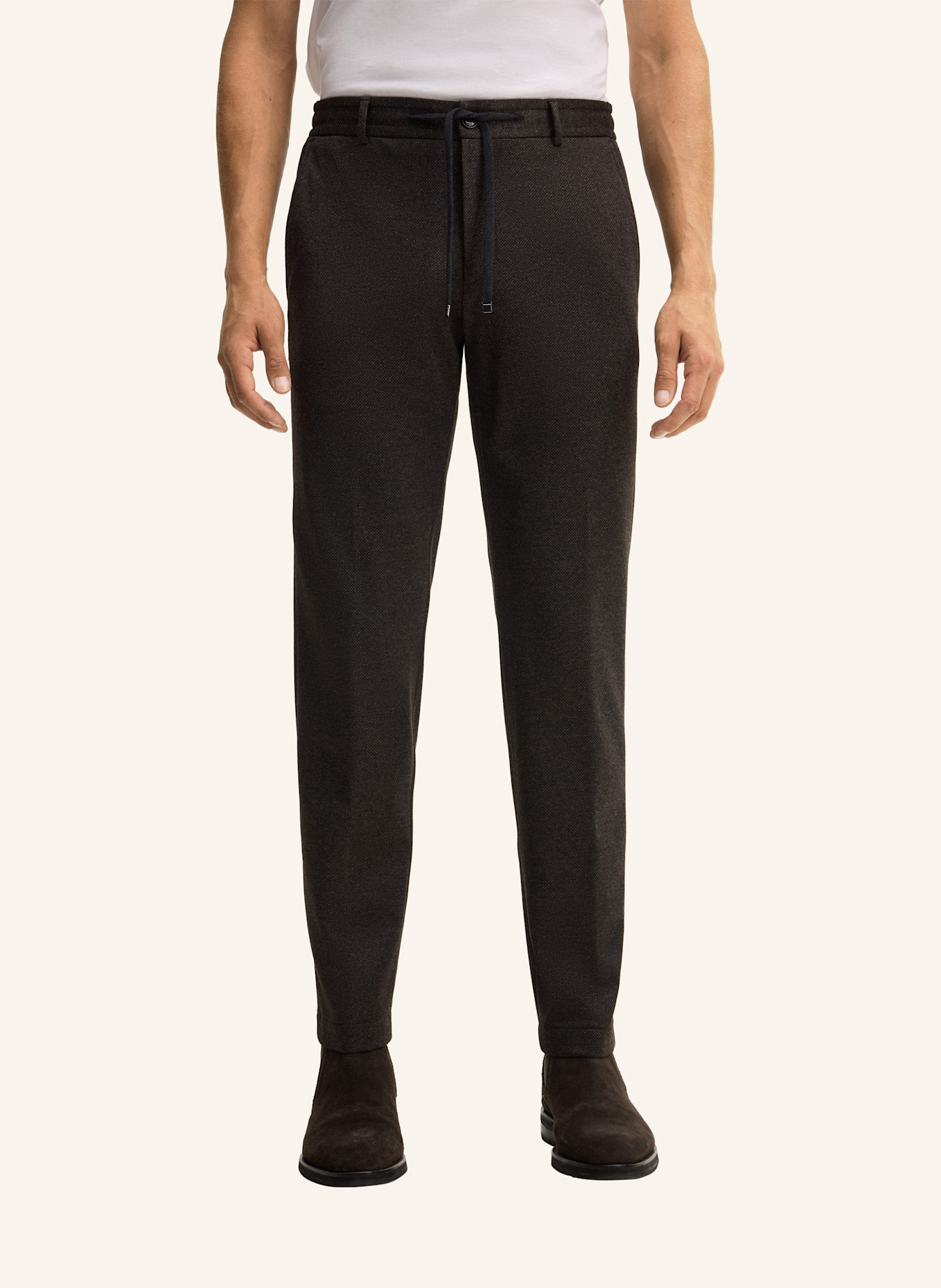 JOOP! Stoffhose Slim Fit: DUNKELBRAUN