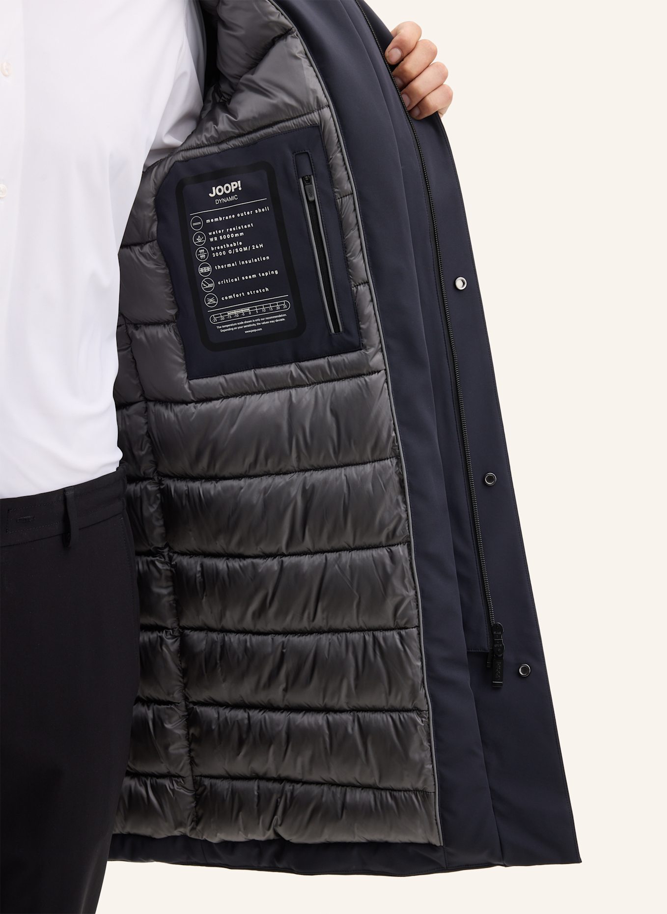 JOOP! Parka: DUNKELBLAU
