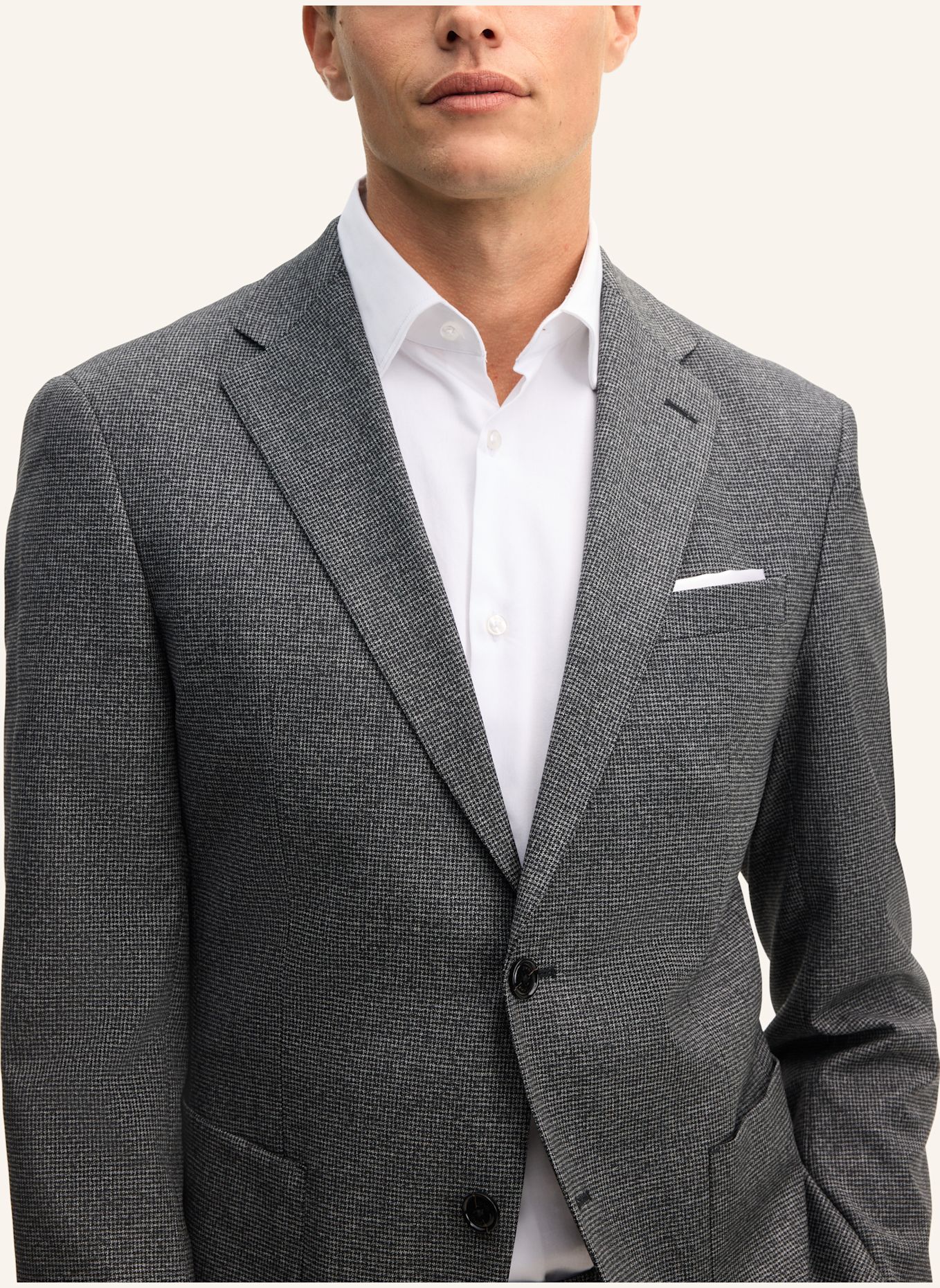 JOOP! Baukasten-Sakko Slim Fit: GRAU
