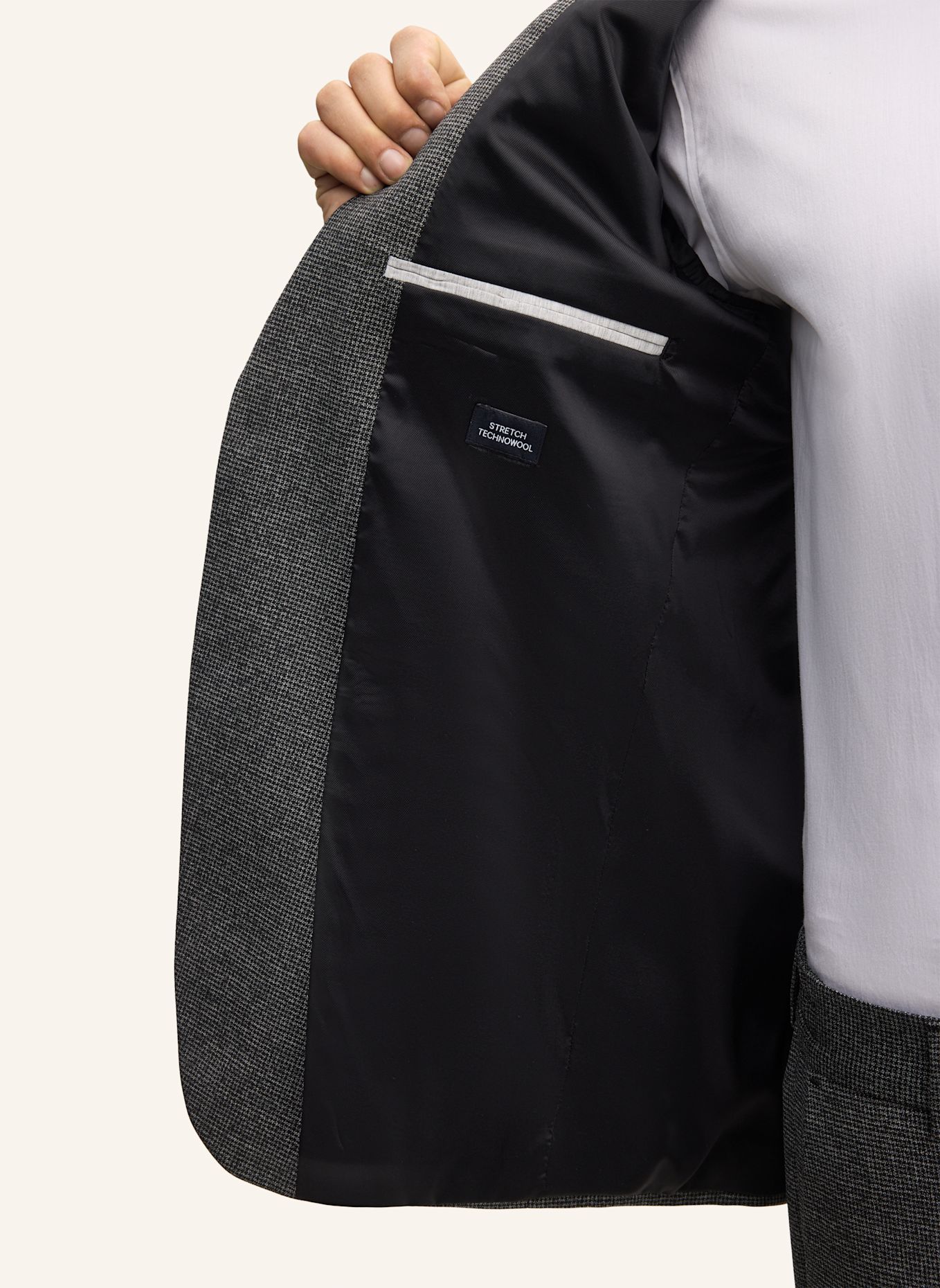 JOOP! Baukasten-Sakko Slim Fit: GRAU