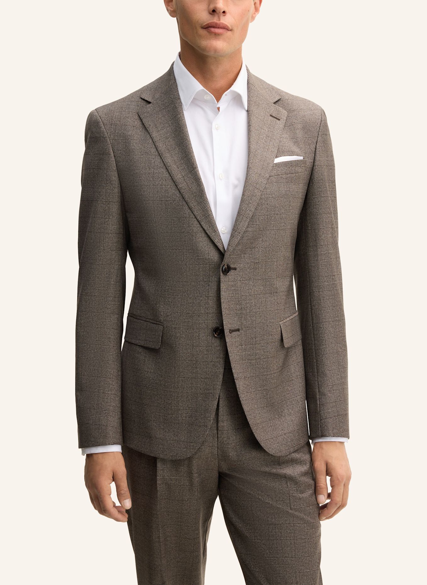 JOOP! Baukasten-Sakko Slim Fit: HELLBRAUN